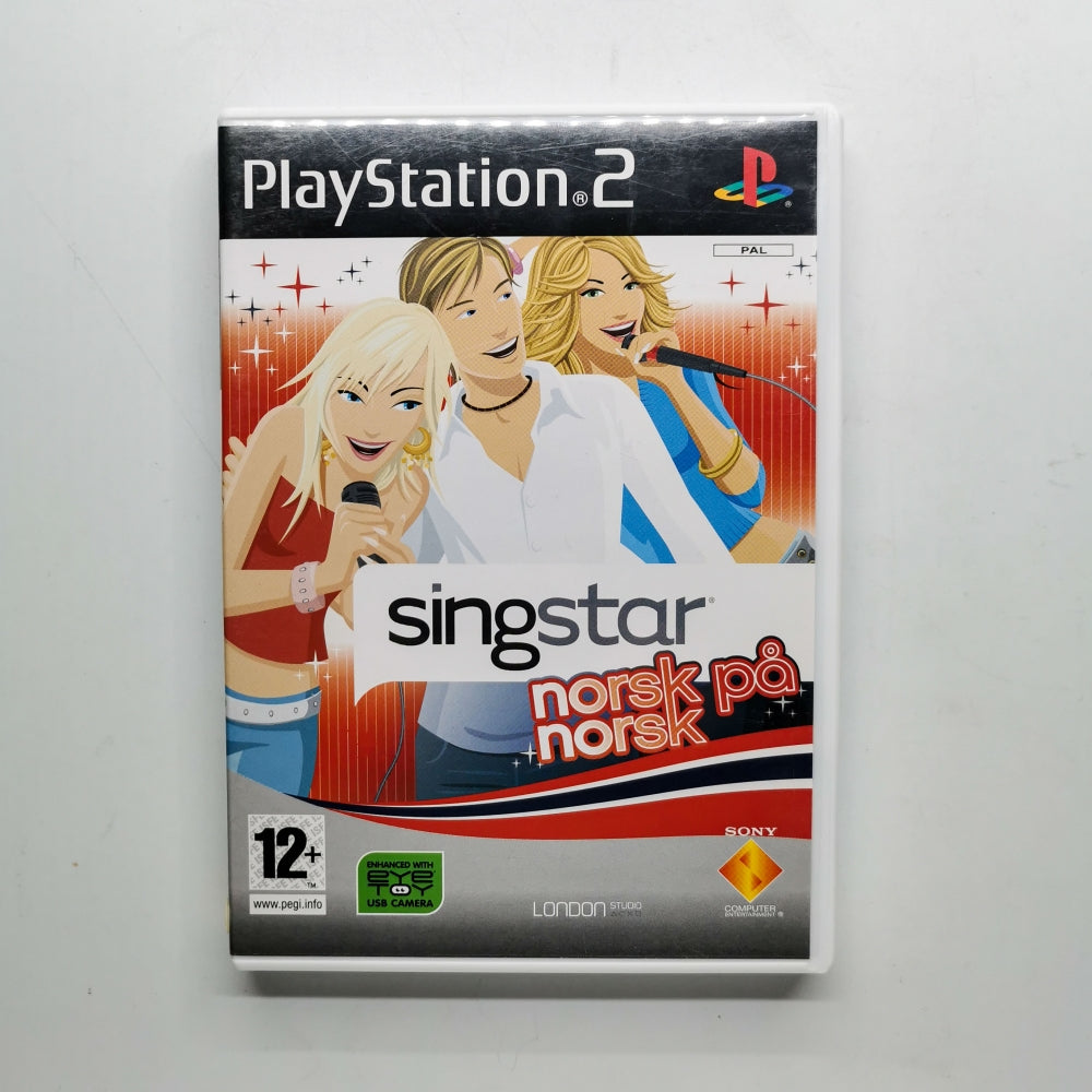 SingStar Norsk på Norsk - Playstation 2 (PS2)