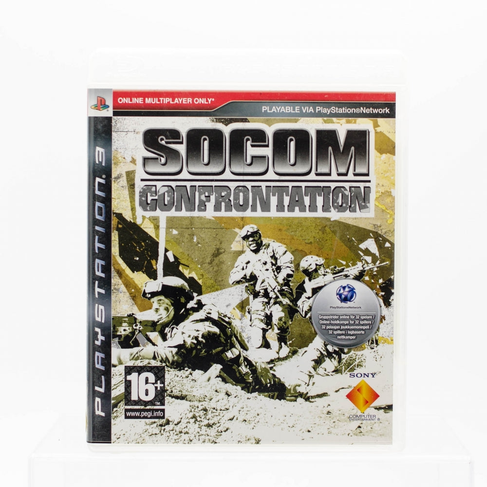 SOCOM: U.S. Navy SEALs - Confrontation (Online Multiplayer Only) - Playstation 3 (PS3)