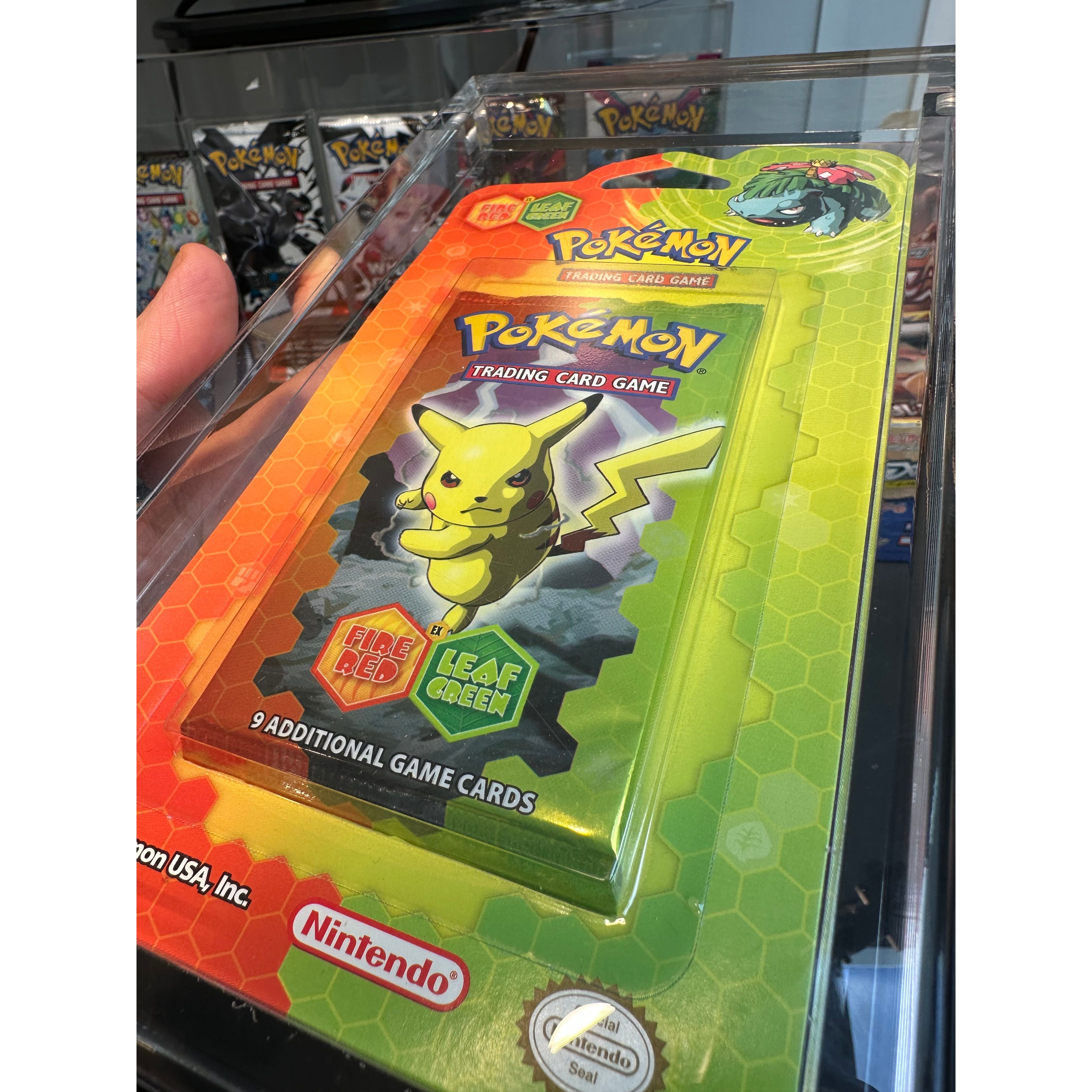 Pokemon - Ex FireRed & LeafGreen (2004) - 1-Pack Blister Pikachu Art (Akryl medfølger)