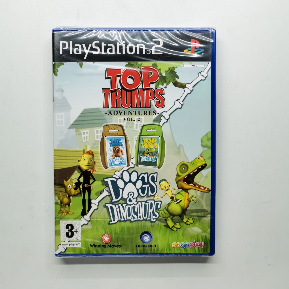 Top Trumps: Dogs and Dinosaurs (ny i plast) - Playstation 2 (PS2)