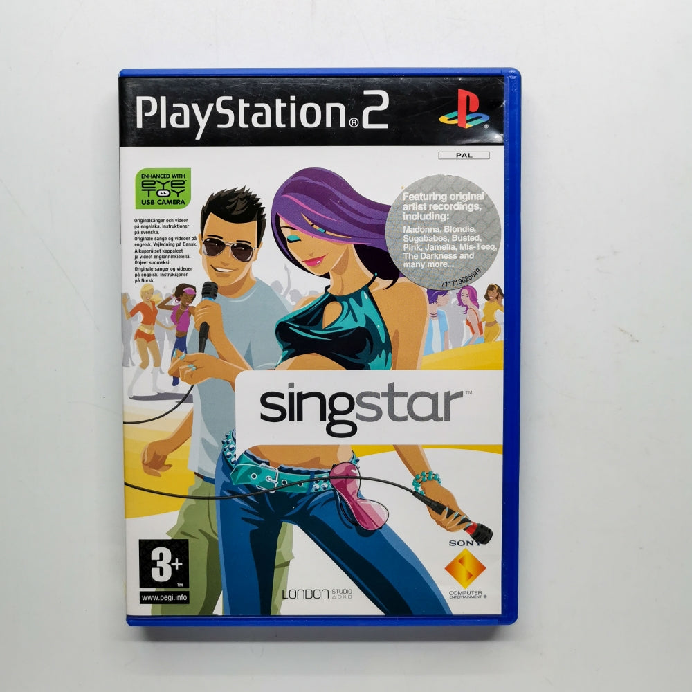 SingStar - Playstation 2 (PS2)
