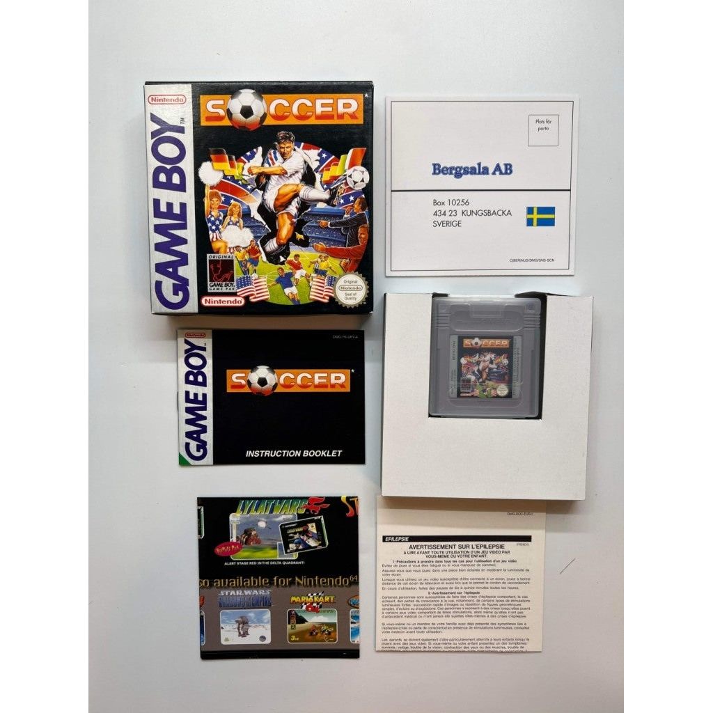 Soccer komplett norsksolgt utgave - Game Boy