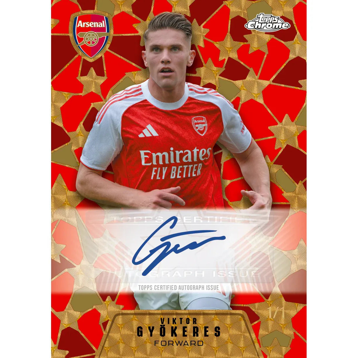 Topps Chrome Arsenal 2025/26 – Deck Boks