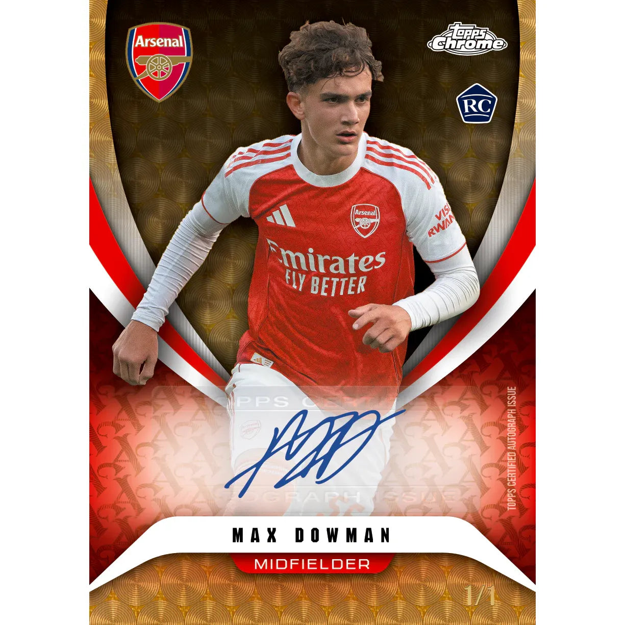 Topps Chrome Arsenal 2025/26 – Deck Boks