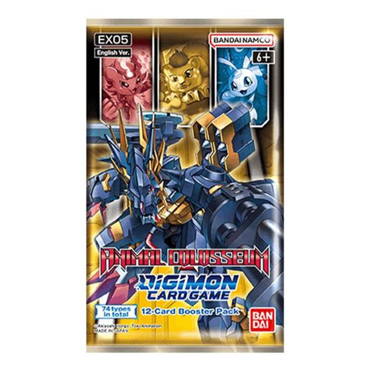 Digimon Card Game - Animal Colosseum - Booster Pack