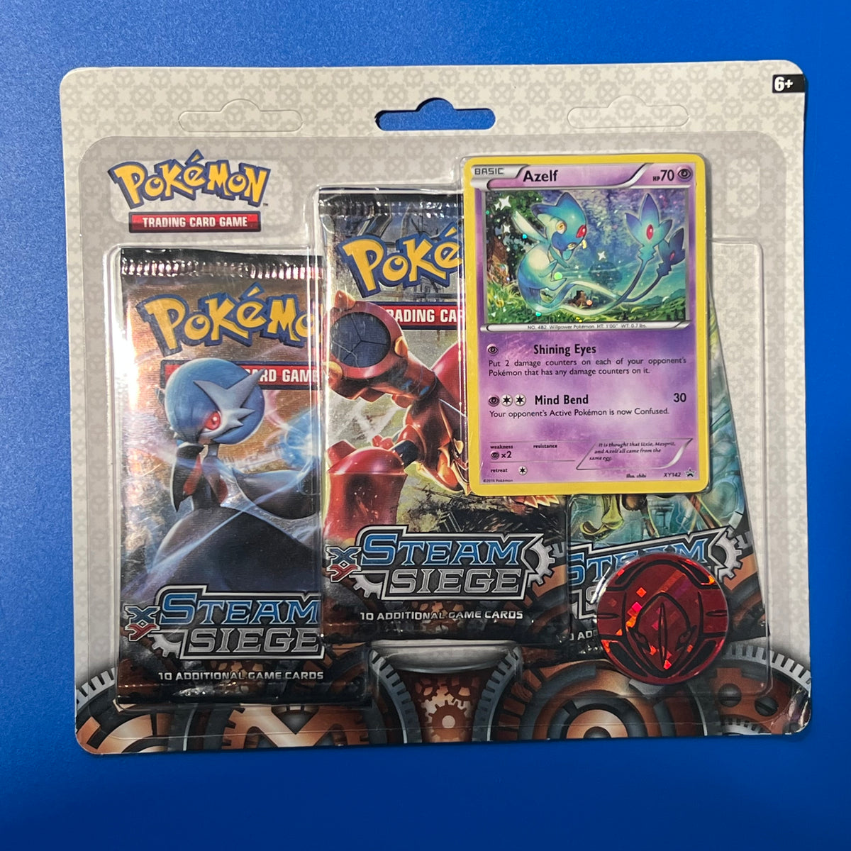 Pokemon - Steam Siege 3 Pack Blister