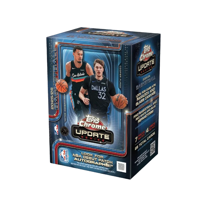 Topps NBA Chrome Updates 25-26 Blaster box