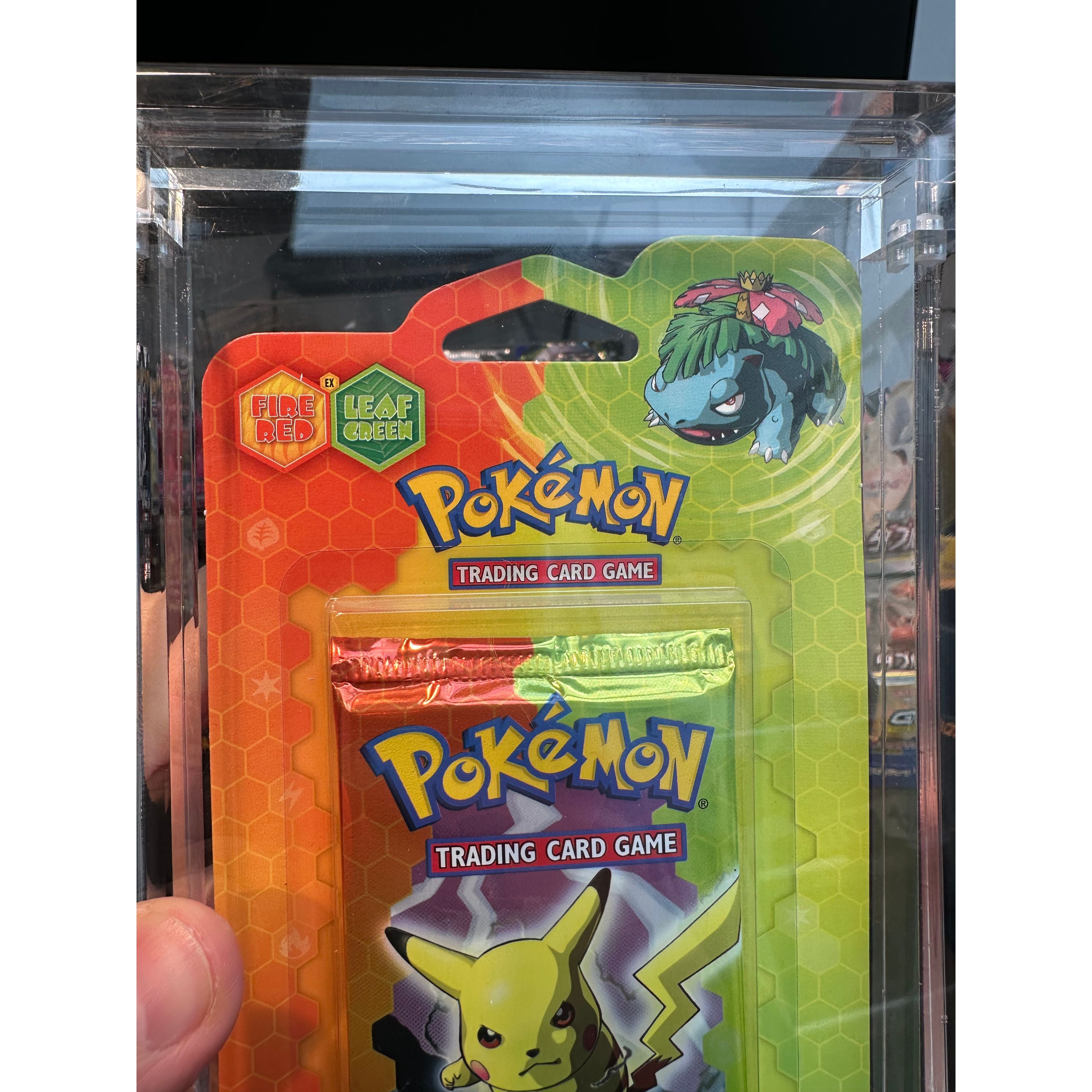 Pokemon - Ex FireRed & LeafGreen (2004) - 1-Pack Blister Pikachu Art (Akryl medfølger)