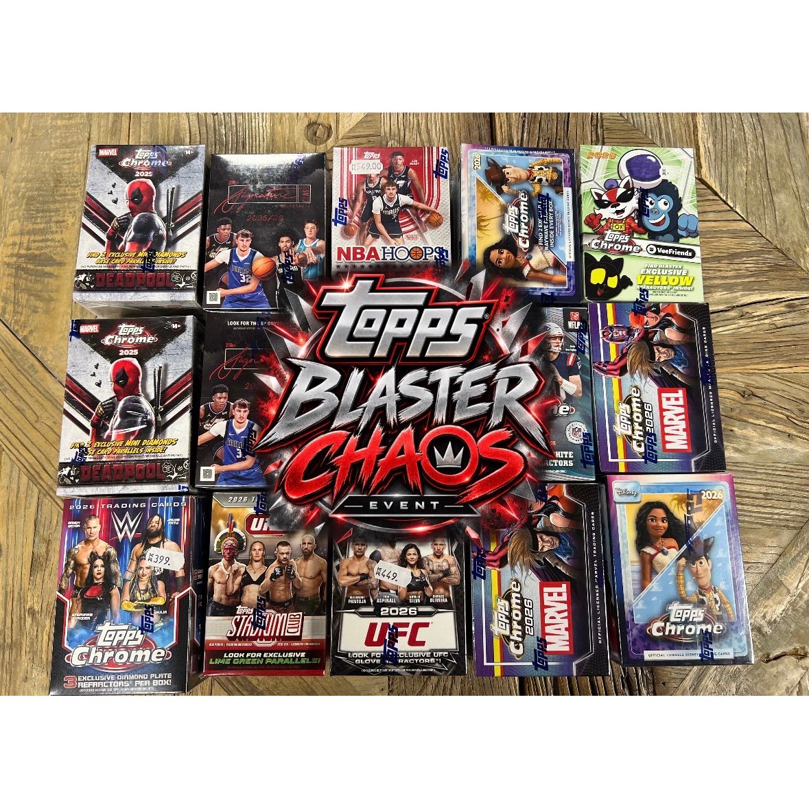 Topps Blaster Chaos - Mystery Event