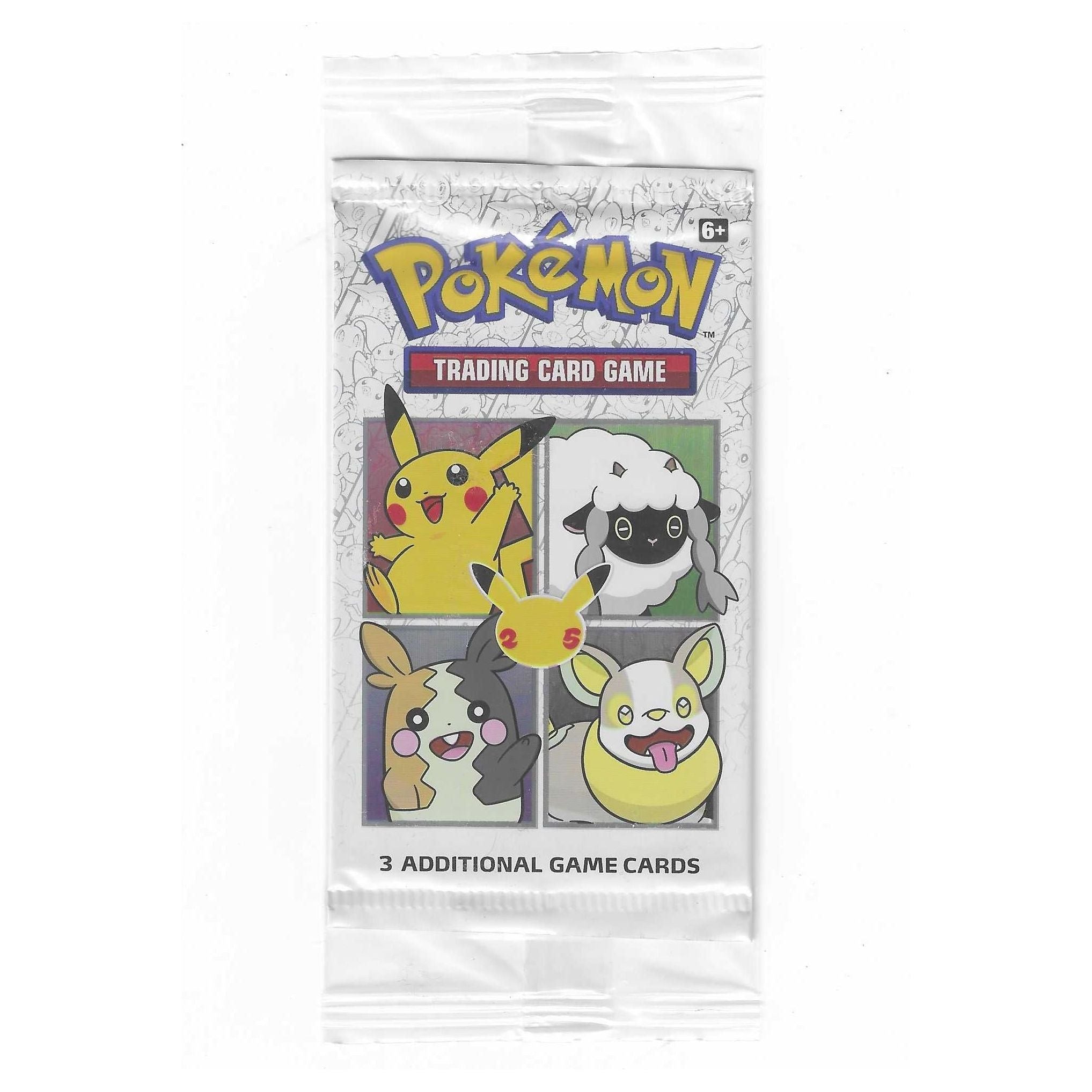 Pokemon - General Mills 25th Anniversary 3-card - Booster Pack
