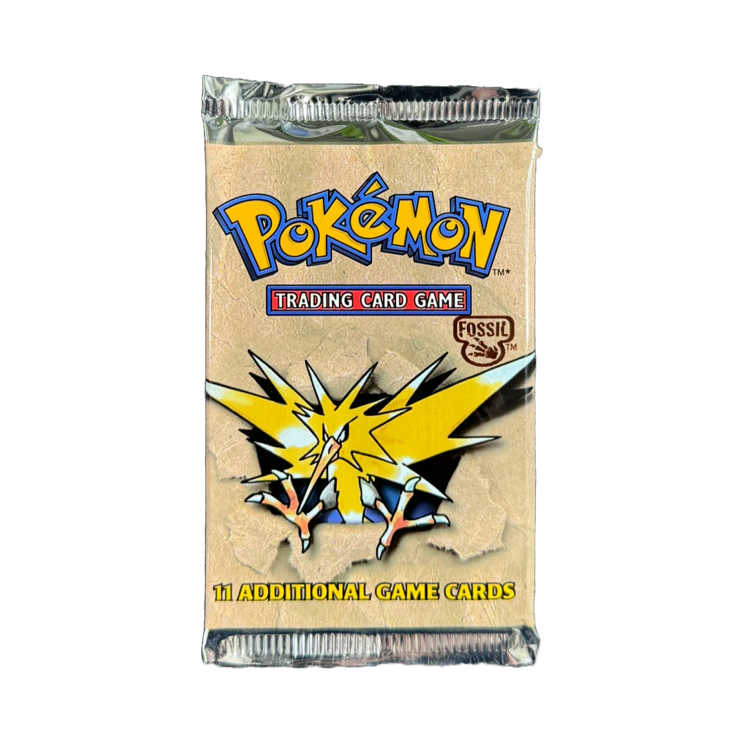 Pokemon - Fossil Unlimited - Tamper Sealed Booster Pack (Tilfeldig Art)