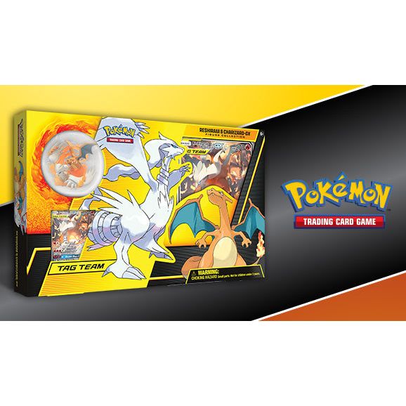 Pokemon - TAG TEAM Reshiram & Charizard GX Figure Collection