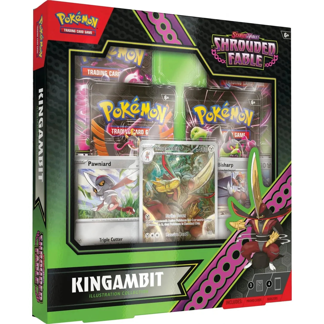 Pokémon - Shrouded Fable - Kingambit Illustration Collection
