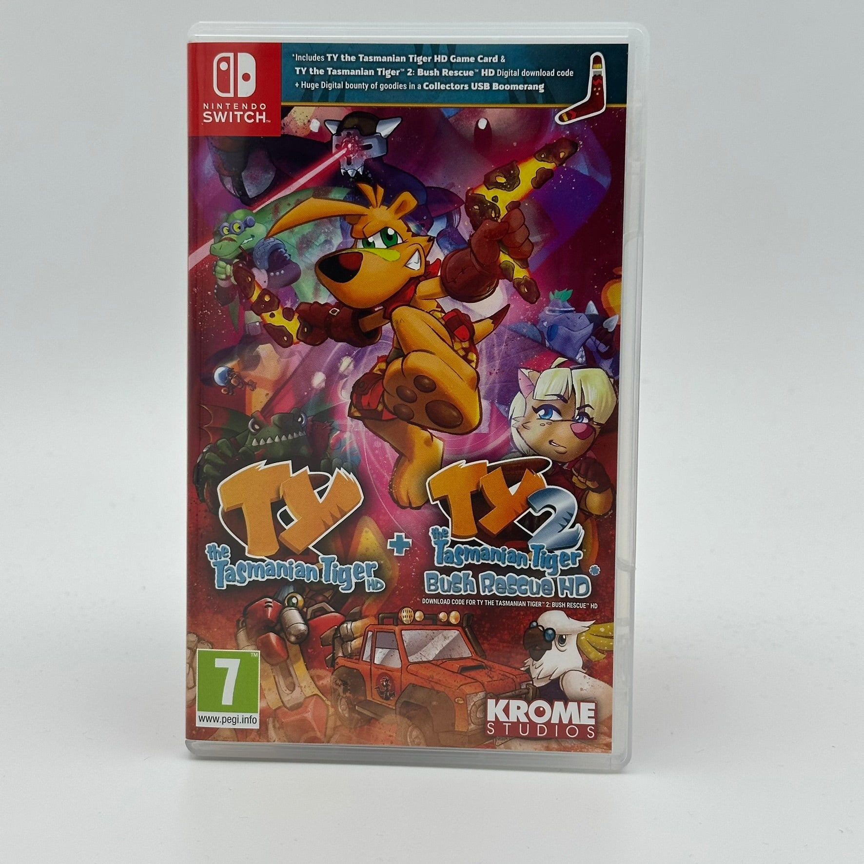 TY the Tasmanian Tiger HD + TY the Tasmanian Tiger 2: Bush Rescue HD - Nintendo Switch