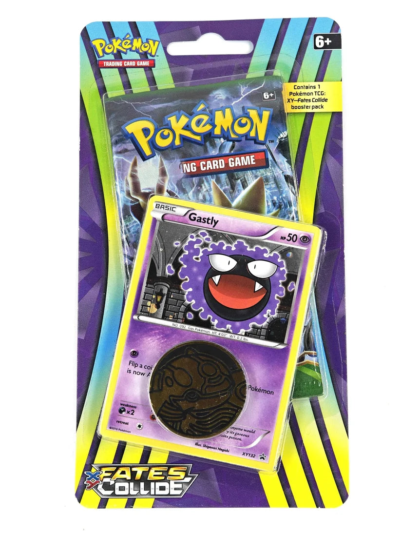Pokemon - XY Fates Collide - Checklane Blister med Gastly Promo