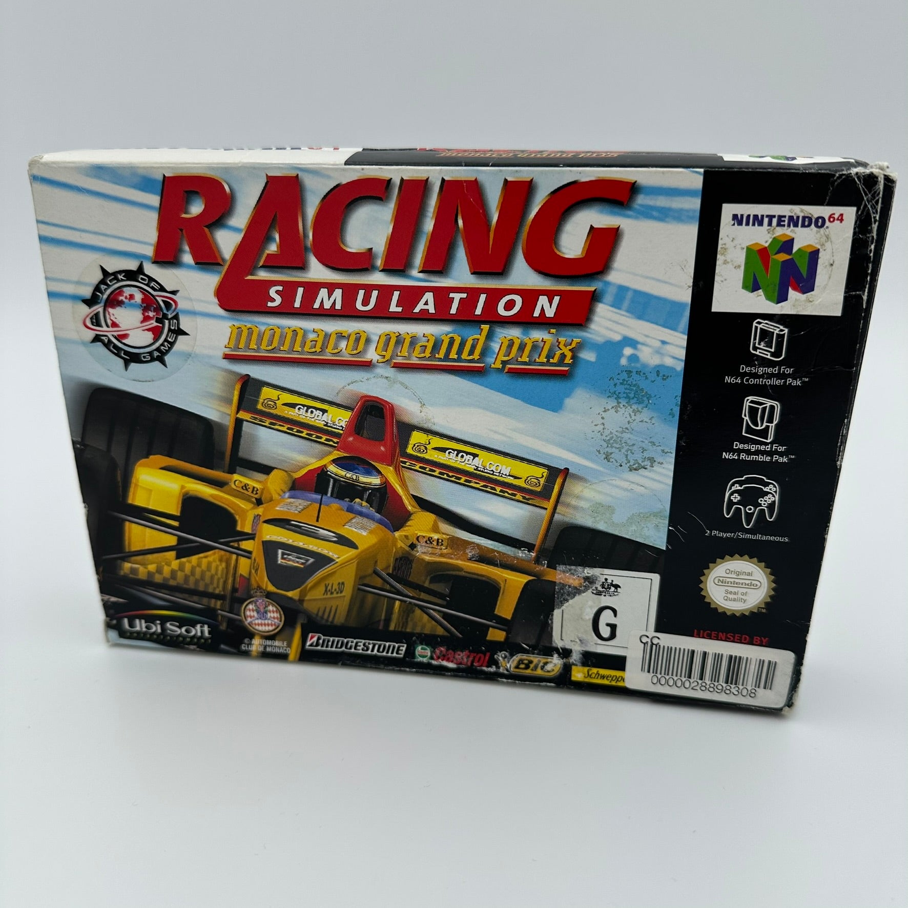 Monaco Grand Prix - (N64) - CIB - PAL #207069