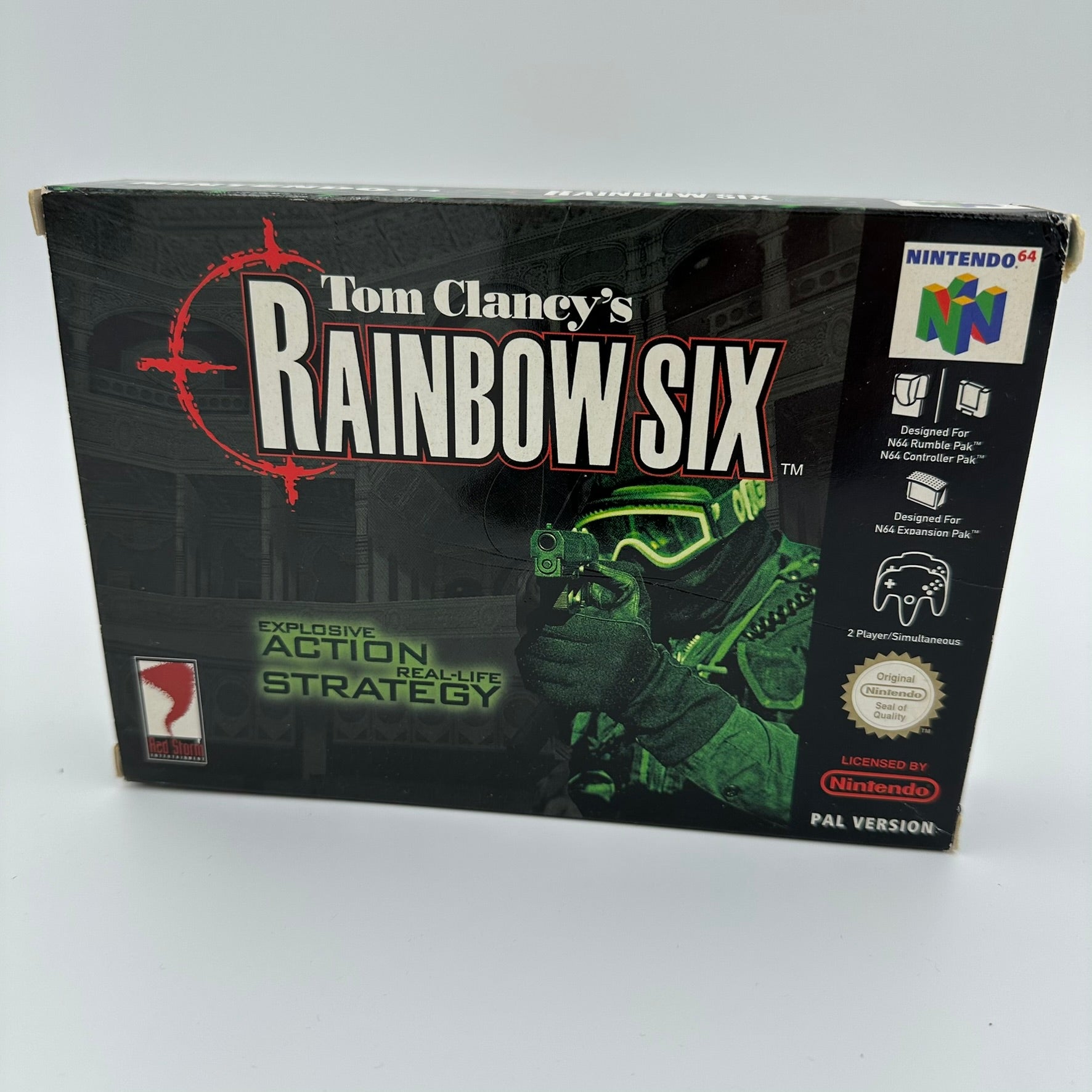 Tom Clancy's Rainbow Six - (N64) - CIB - PAL #207113