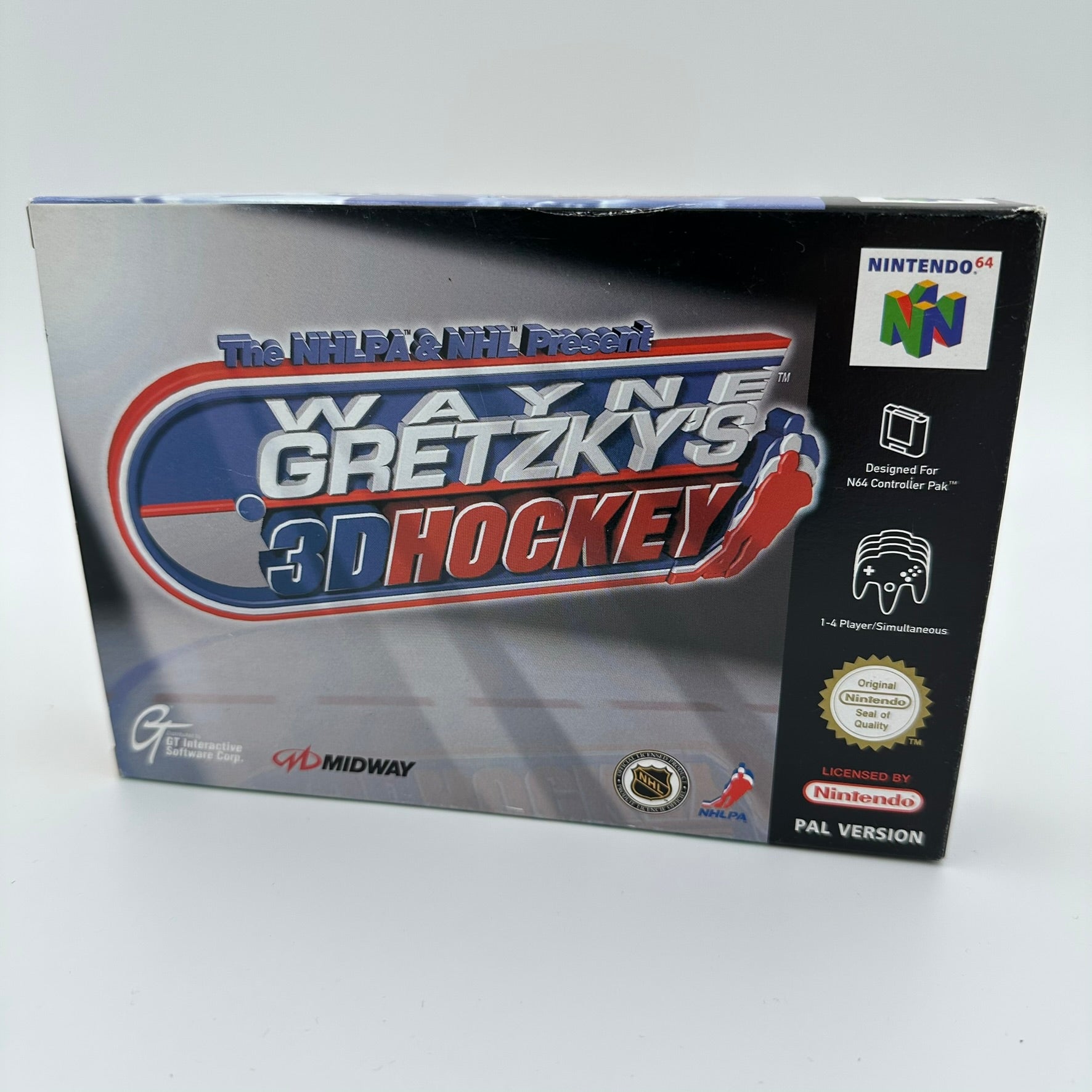 Wayne Gretzky's 3D Hockey - (N64) - CIB - PAL #207128