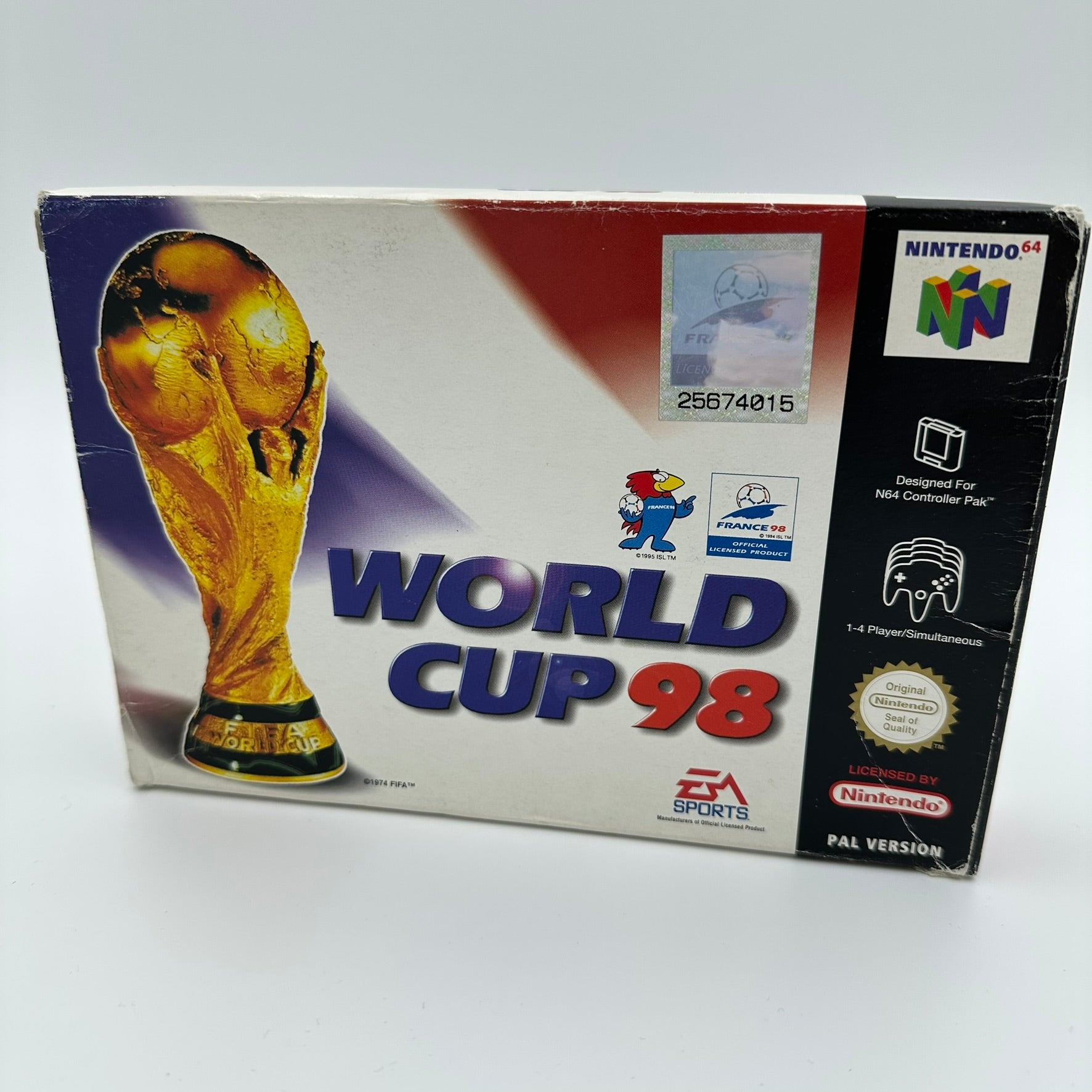 World Cup 98 - (N64) - CIB - PAL #207132