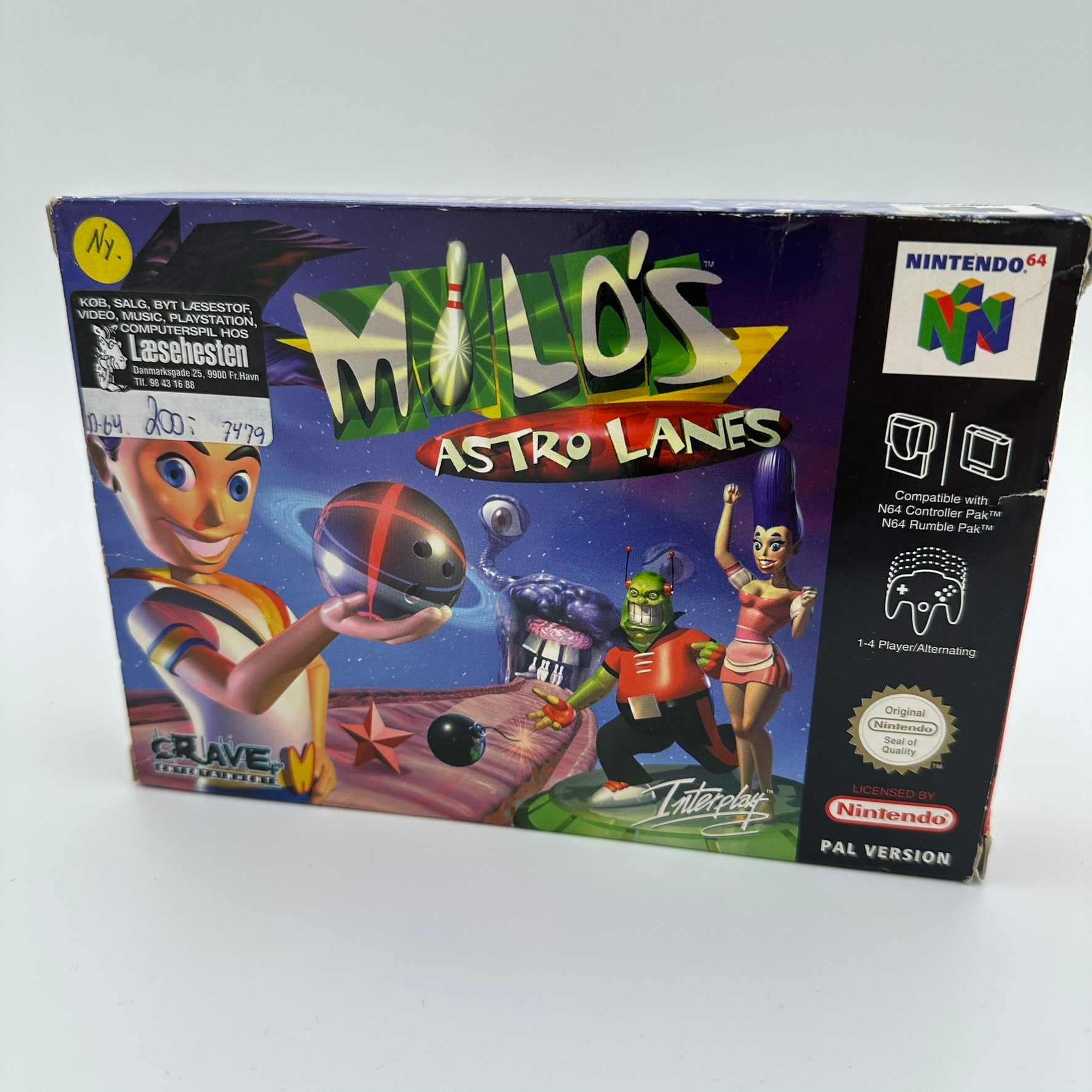 Milo's Astro Lanes - (N64) - CIB - PAL #207068