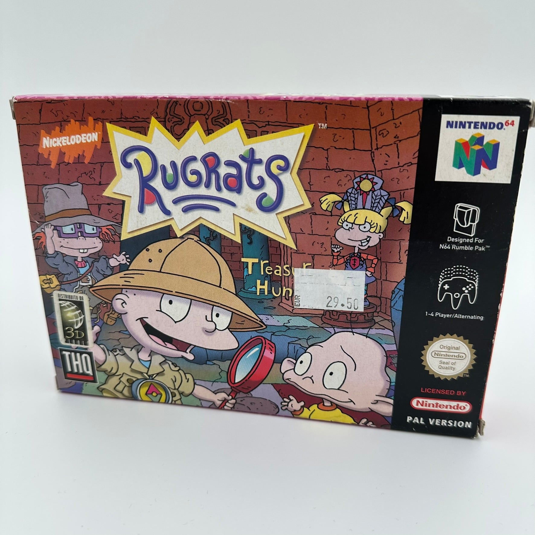 rugrats scavengar rugrats treasure hunt n64