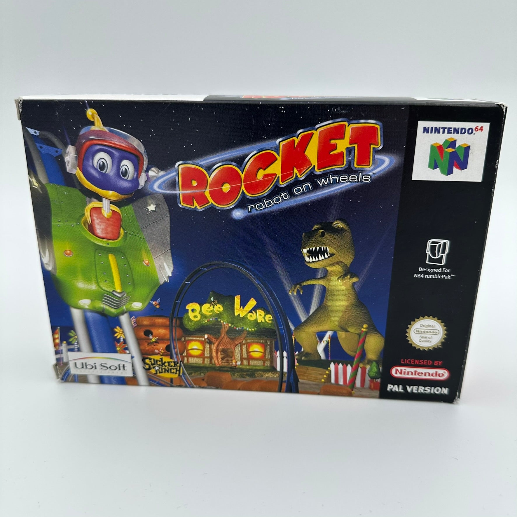 Rocket: Robot on Wheels - (N64) - CIB - PAL #207099
