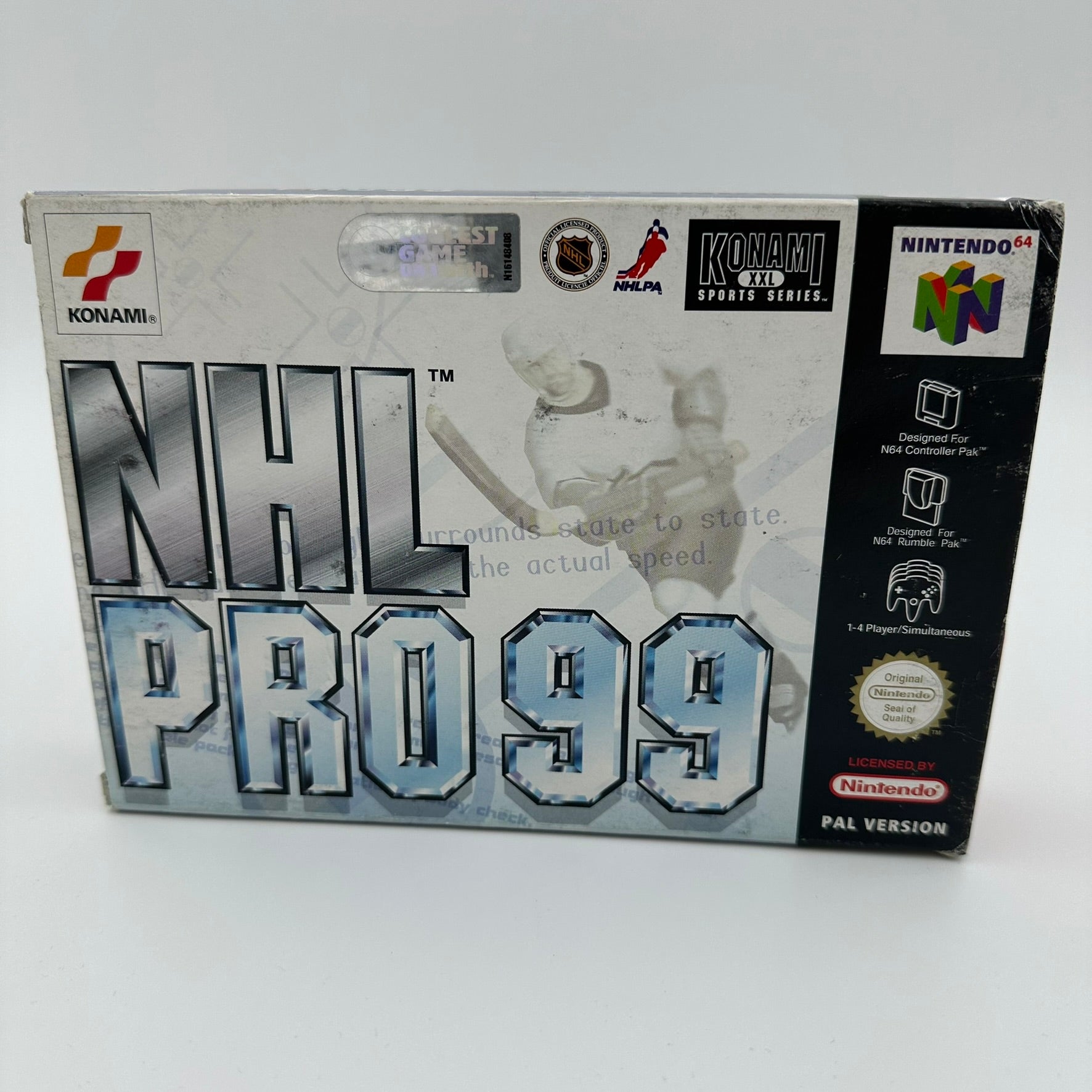 NHL PRO Blades of Steel '99 - (N64) - CIB - PAL #207082