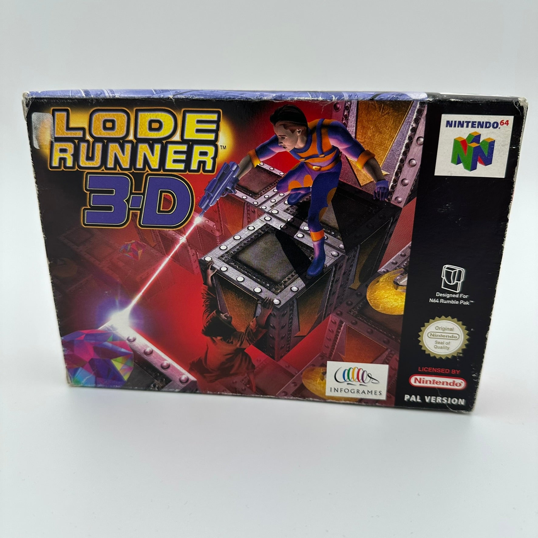 Lode Runner 3D - (N64) - CIB - PAL #207059
