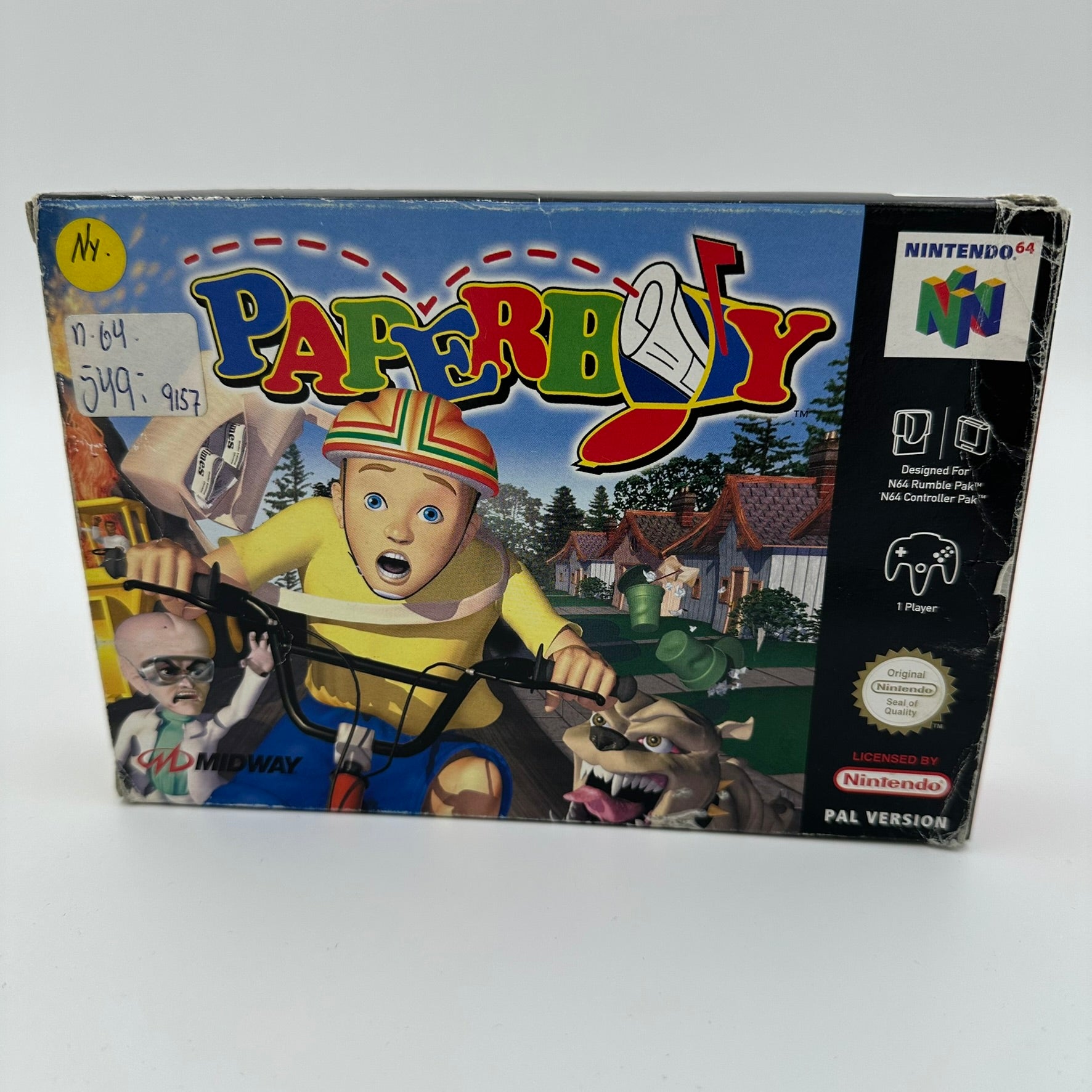 Paperboy - (N64) - CIB - PAL #207088