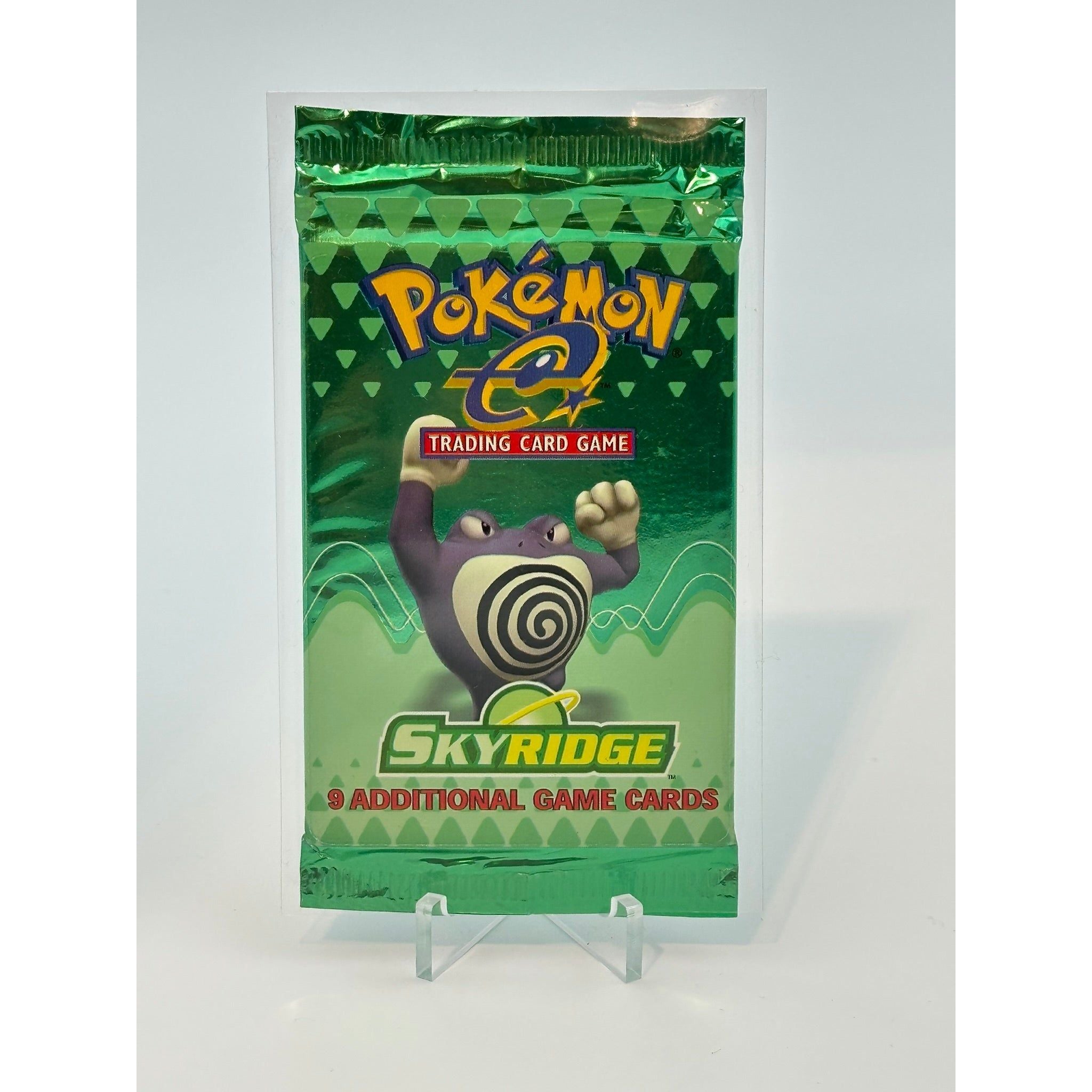 Pokemon - Skyridge (2003) - Booster Pack (Poliwrath art)