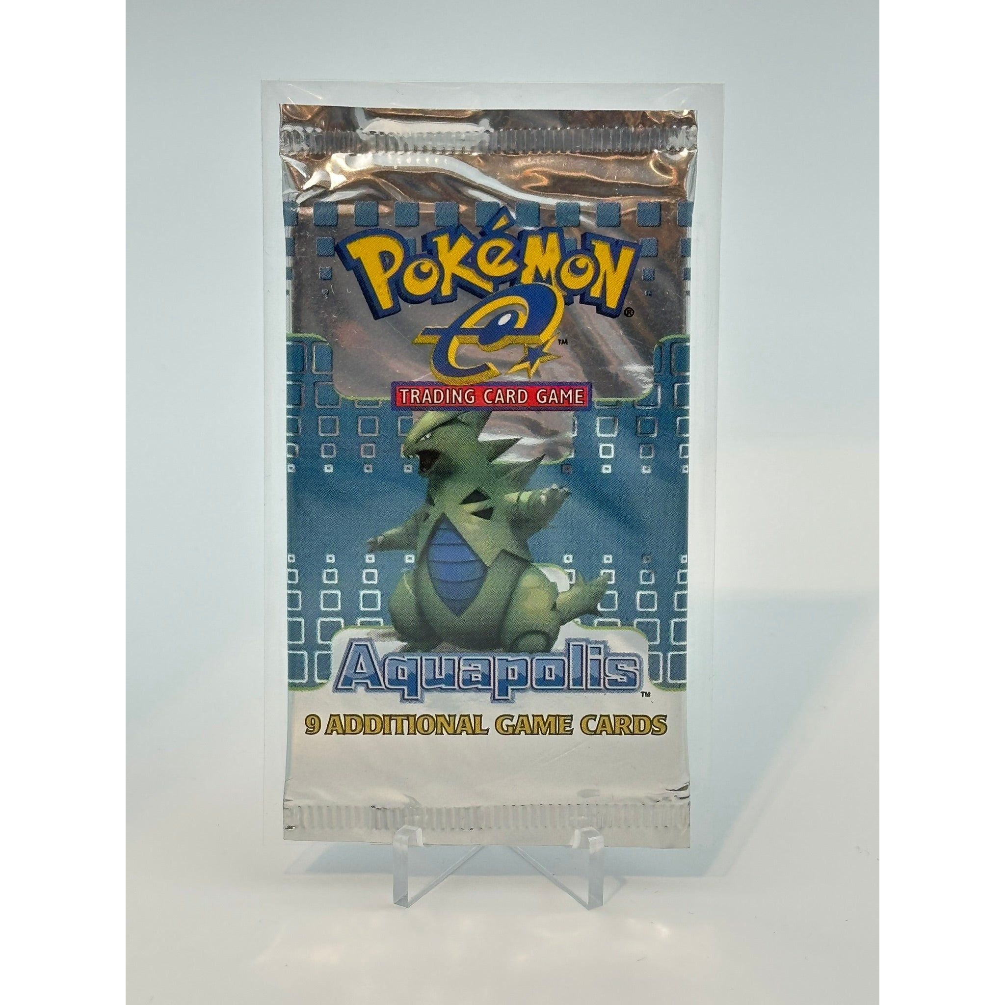 Pokemon - Aquapolis (2003) - Booster Pack (Tyranitar art) Pokemon - Aquapolis (2003) - Booster Pack (Tyranitar art)