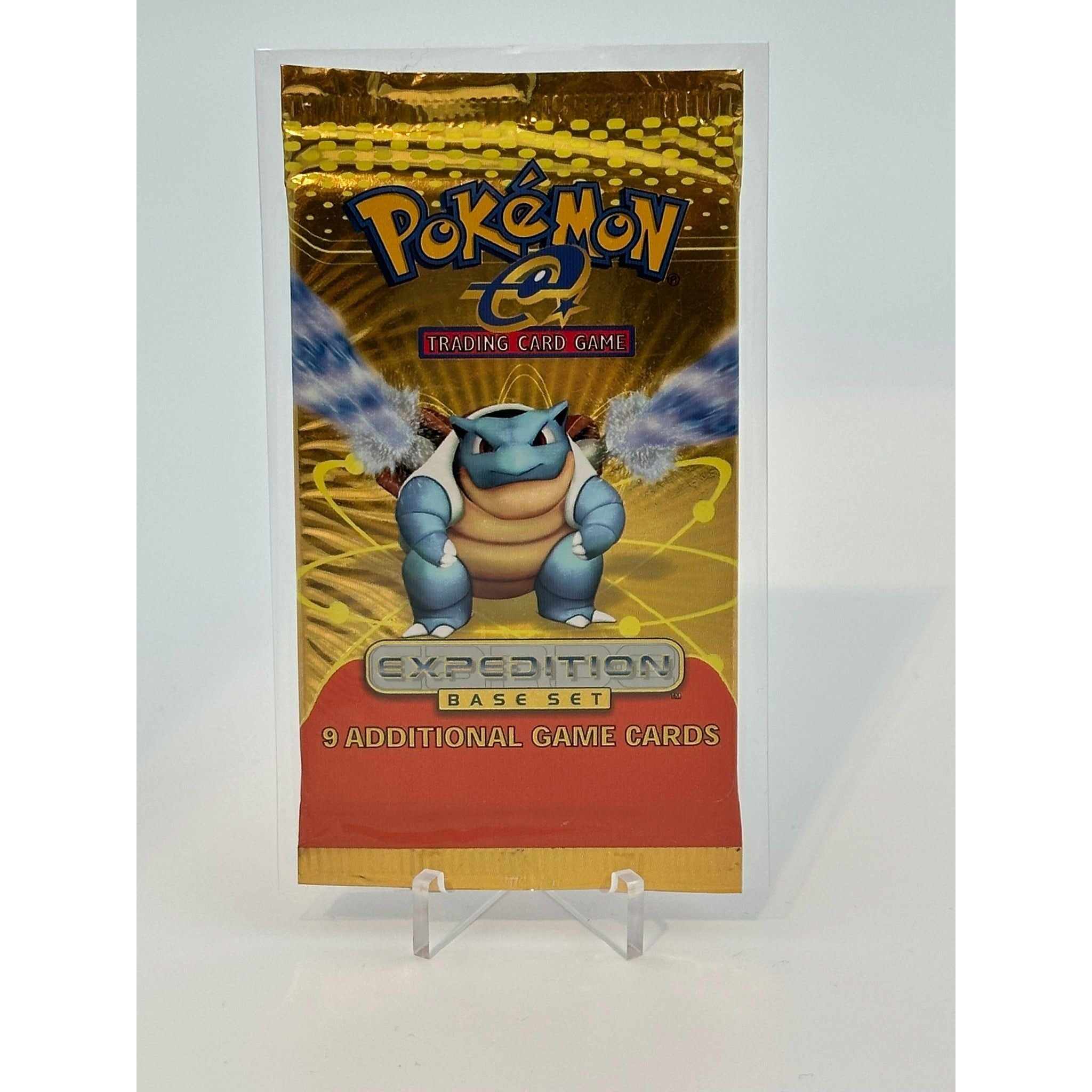 Pokemon - Expedition Base Set (2002) - Booster Pack (Blastoise art) Pokemon - Expedition Base Set (2002) - Booster Pack (Blastoise art)