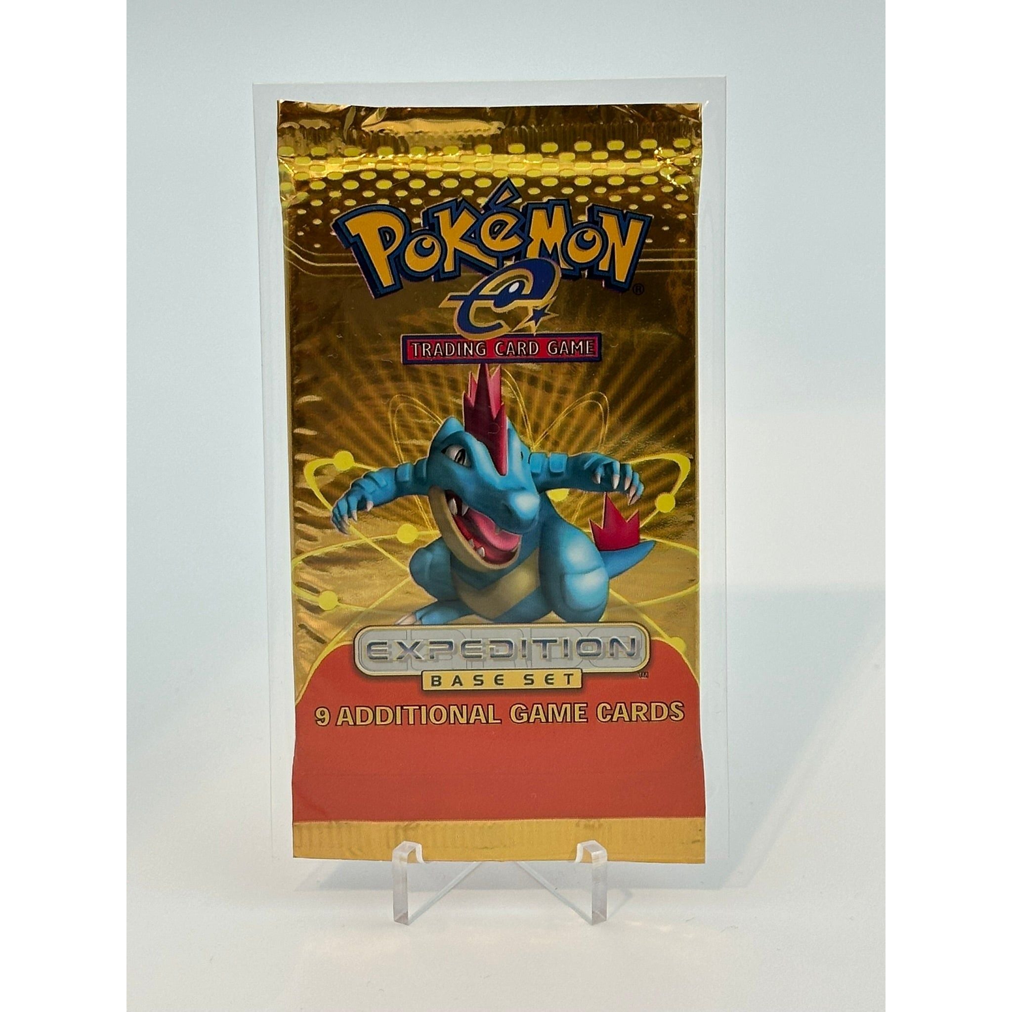 Pokemon - Expedition Base Set (2002) - Booster Pack (Feraligatr art)