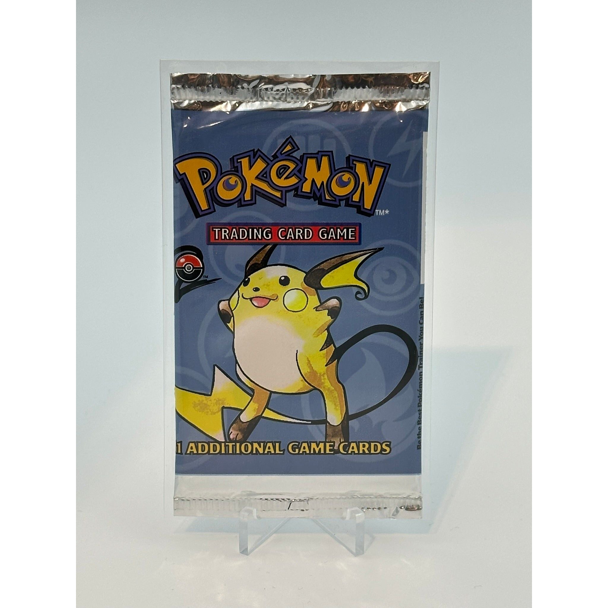 Pokemon - Base Set 2 (2000) - Booster Pack (Raichu art)