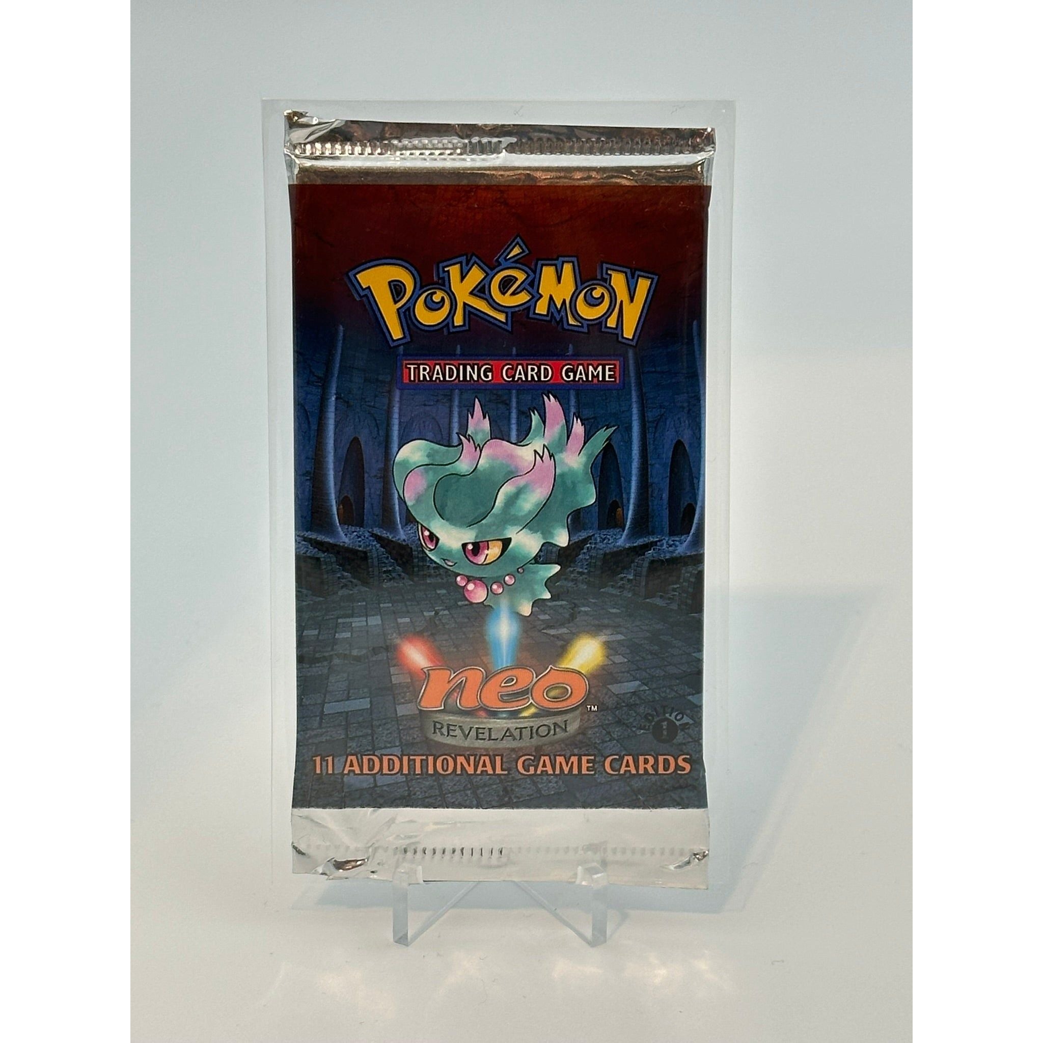 Pokemon - Neo Revelation 1. Edition (2001) - Booster Pack (Misdrevious art)