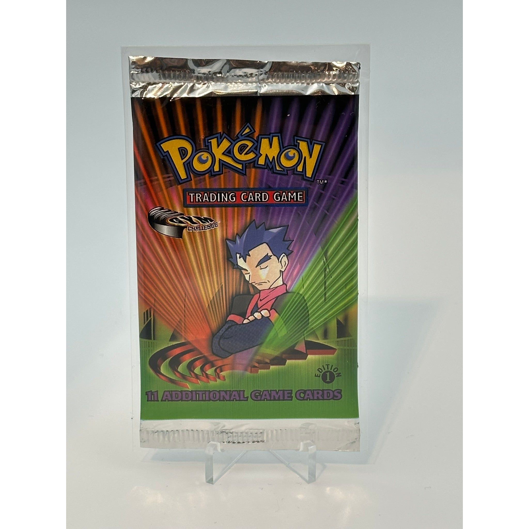 Pokemon - Gym Challenge 1. Edition (2000) - Booster Pack (Koga art)