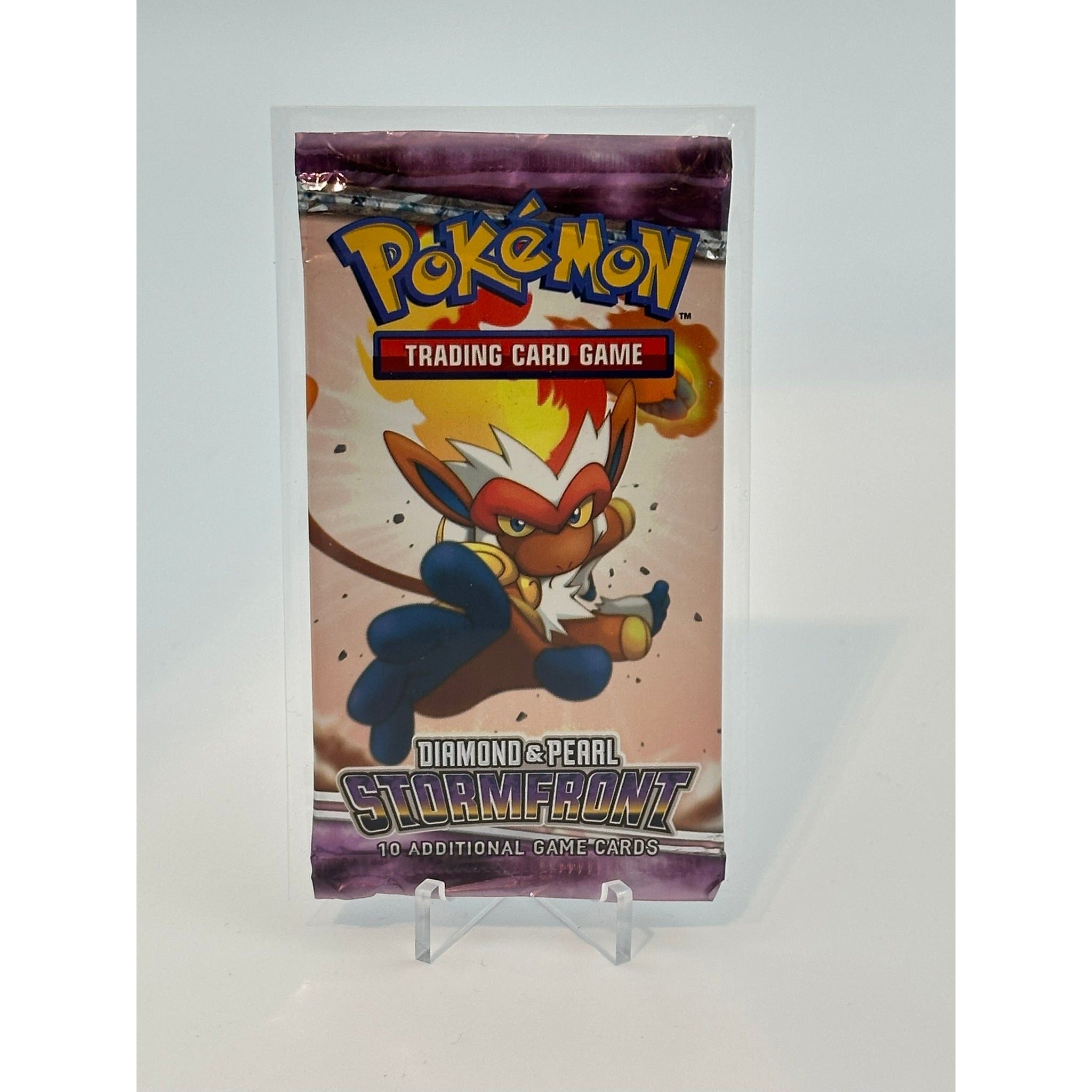 Pokemon - Diamond & Pearl Stormfront (2008) - Booster Pack (Infernape art)