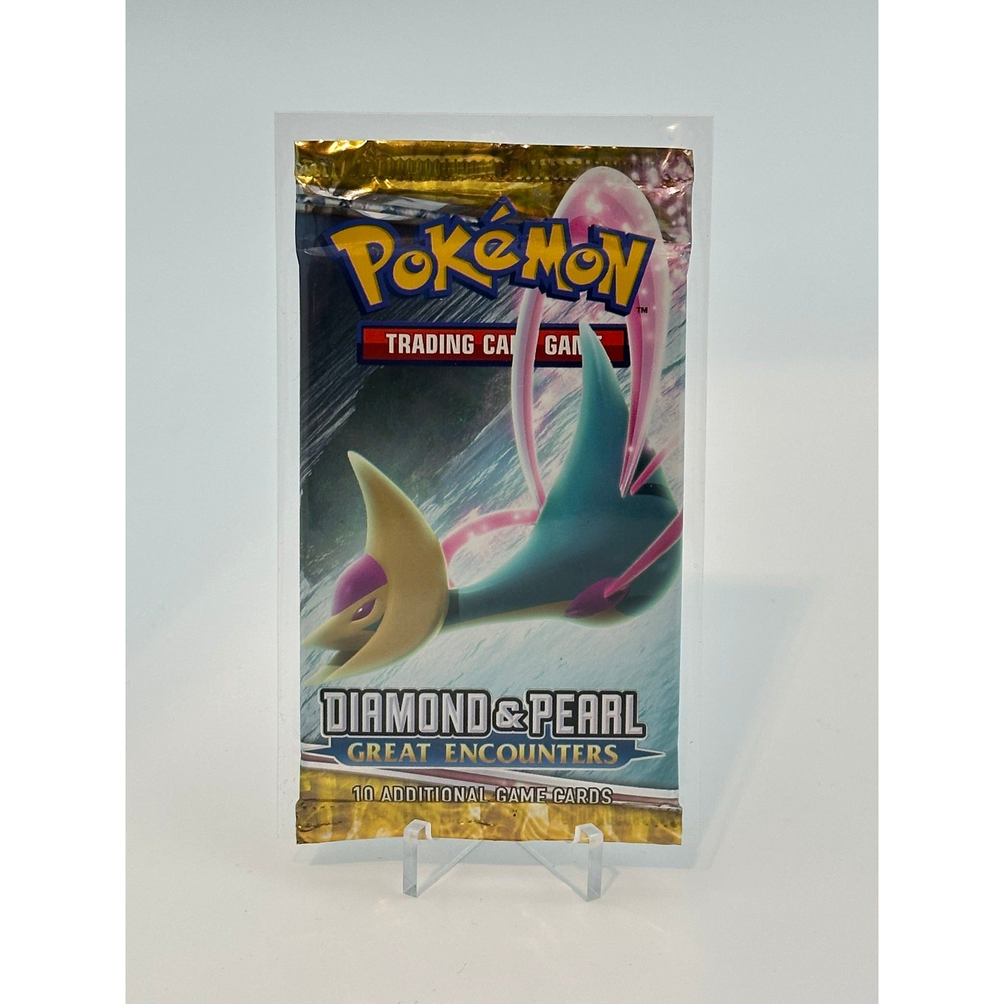 Pokemon - Diamond & Pearl Great Encounters (2008) - Booster Pack (Cresselia art)