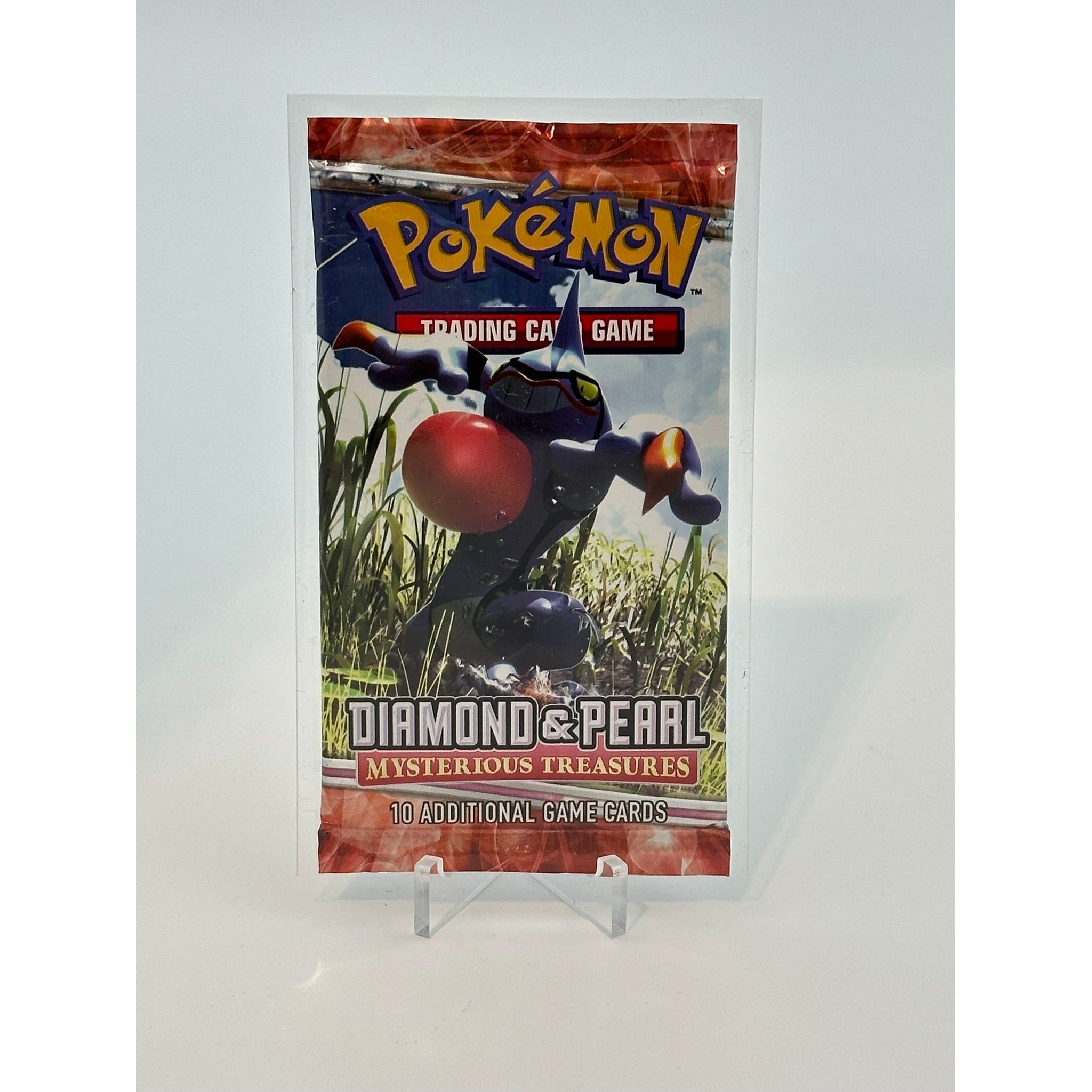 Pokemon - Diamond & Pearl Mysterious Treasures (2007) - Booster Pack (Toxicroak art)