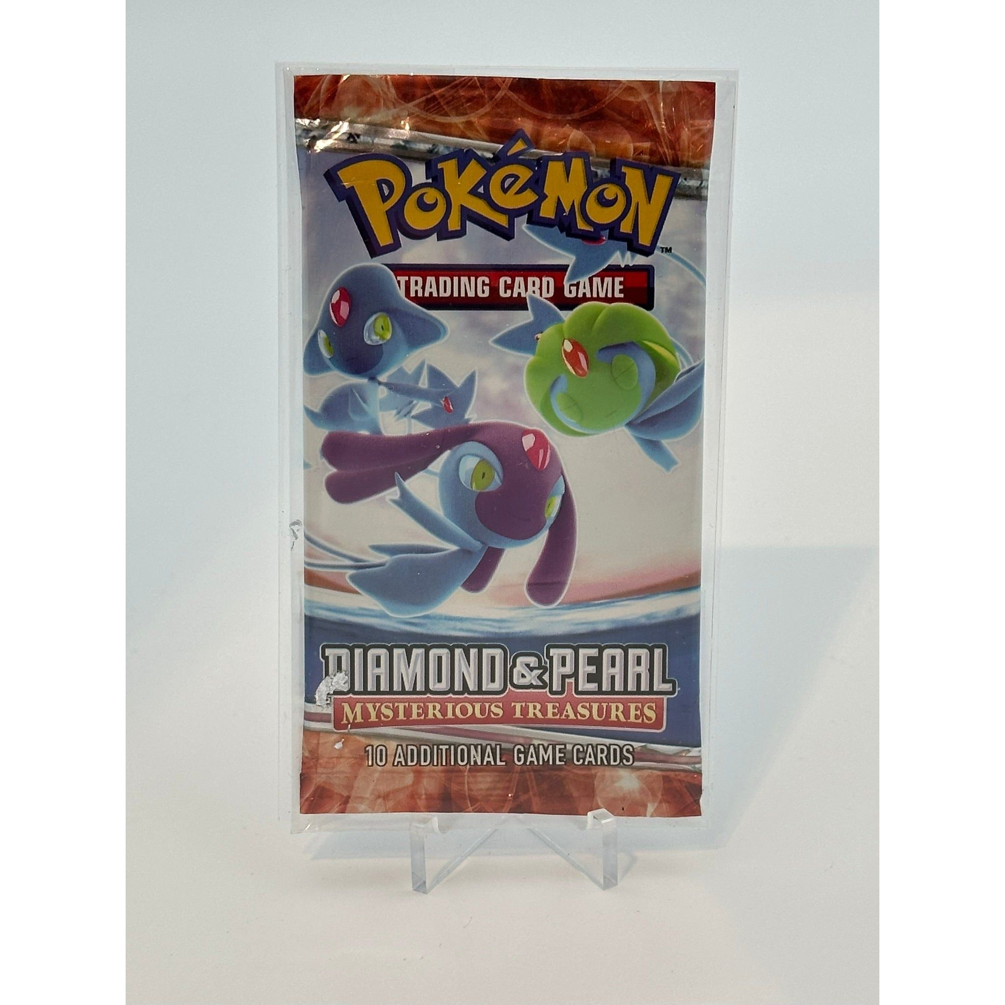 Pokemon - Diamond & Pearl Mysterious Treasures (2007) - Booster Pack (Lake Guardians art)