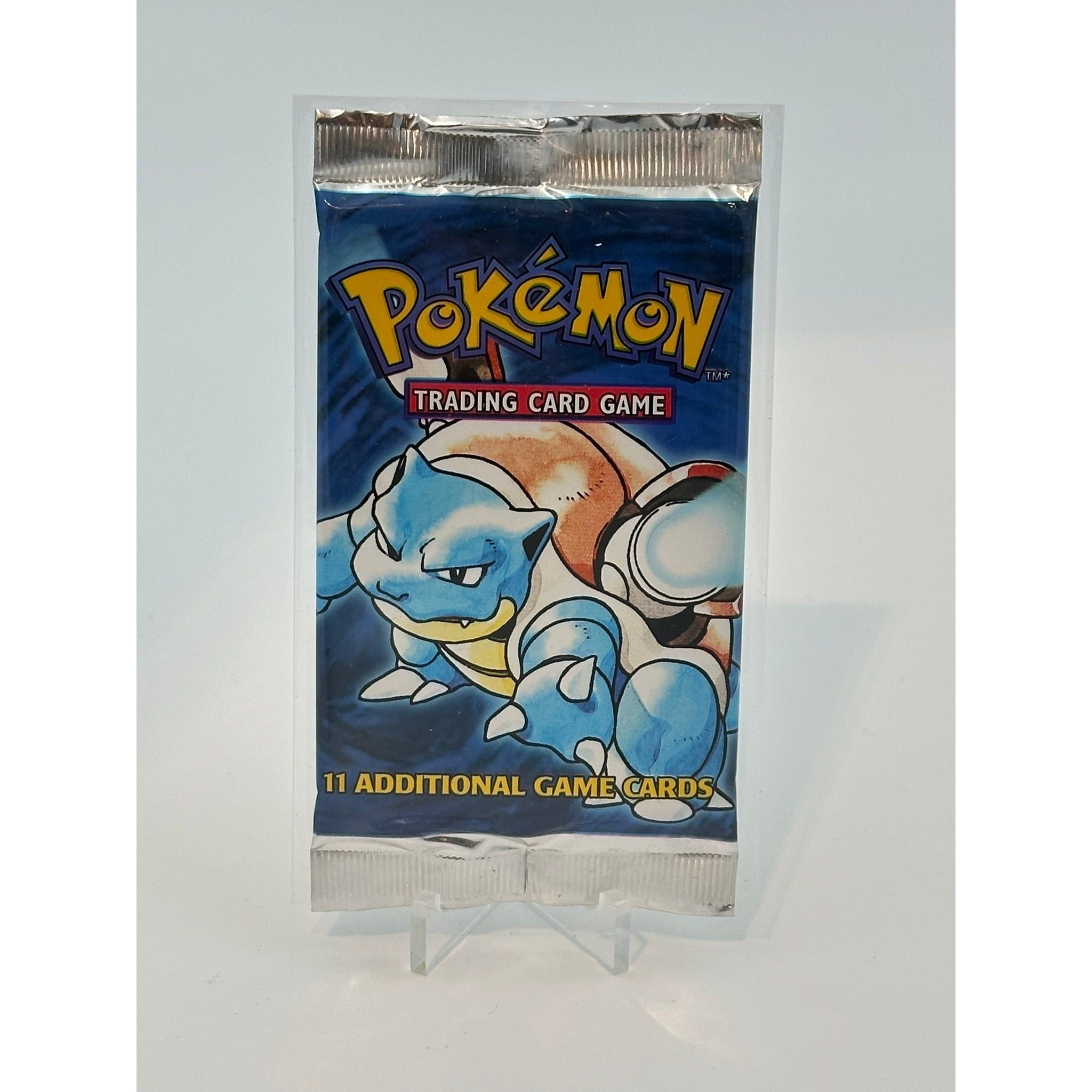 Pokemon - Base Set 4th Print (2000) - Booster Pack (Blastoise art)