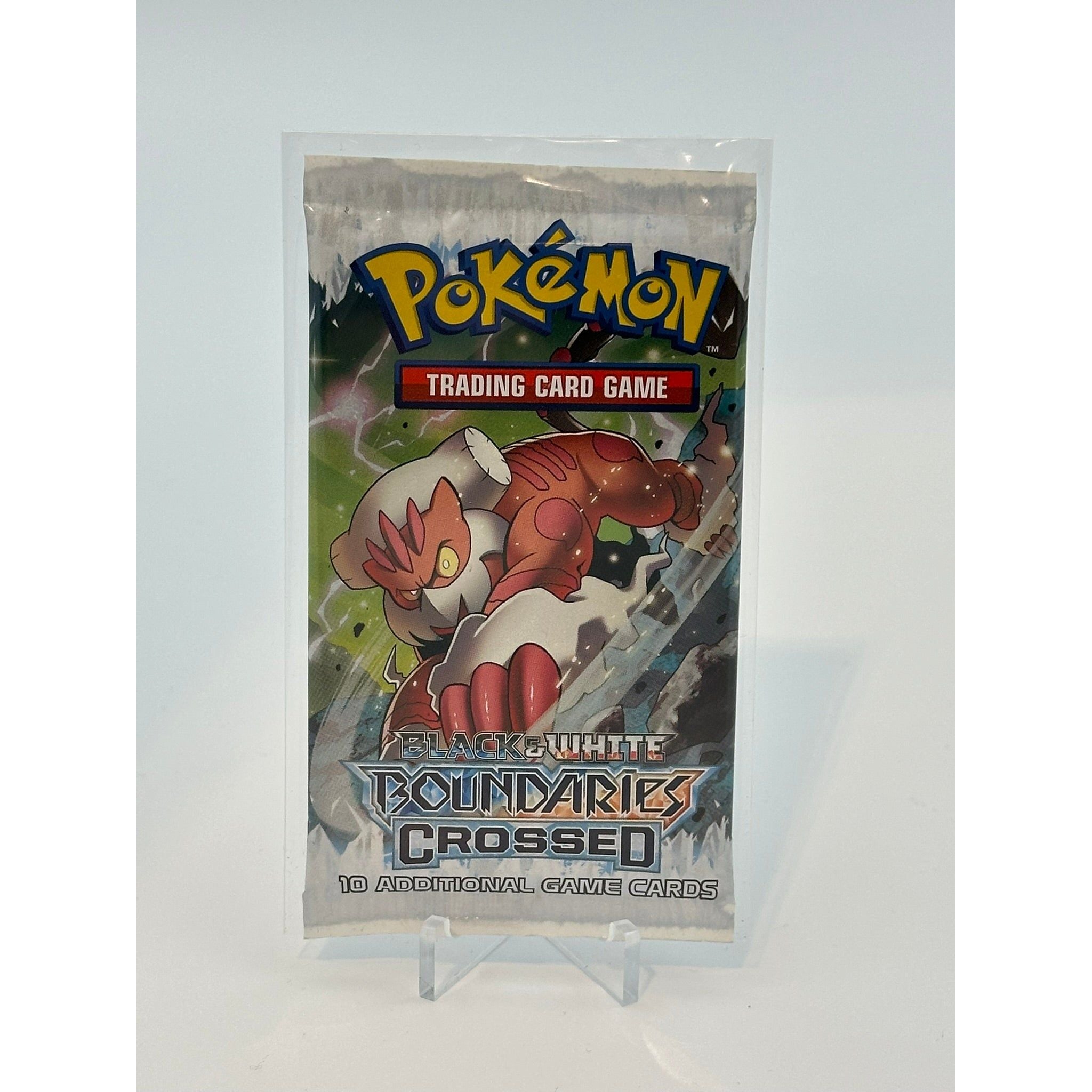 Pokemon - BW Boundaries Crossed (2012) - Booster Pack (Landorus art) Pokemon - BW Boundaries Crossed (2012) - Booster Pack (Landorus art)