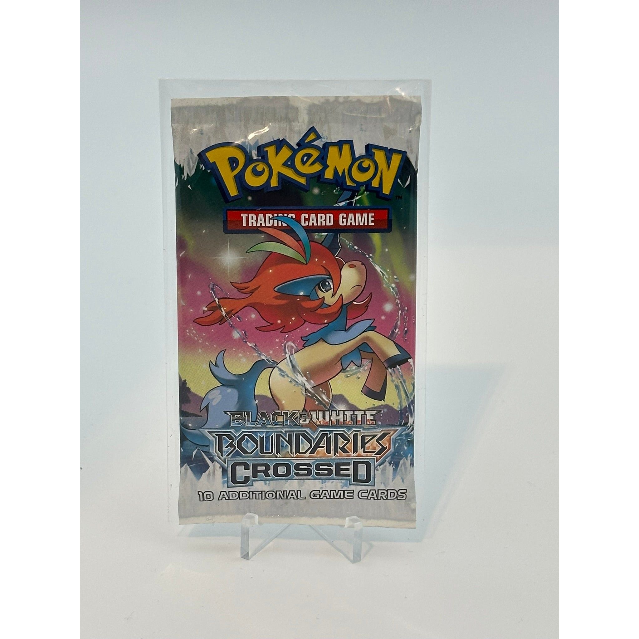 Pokemon - BW Boundaries Crossed (2012) - Booster Pack (Keldeo art) Pokemon - BW Boundaries Crossed (2012) - Booster Pack (Keldeo art)