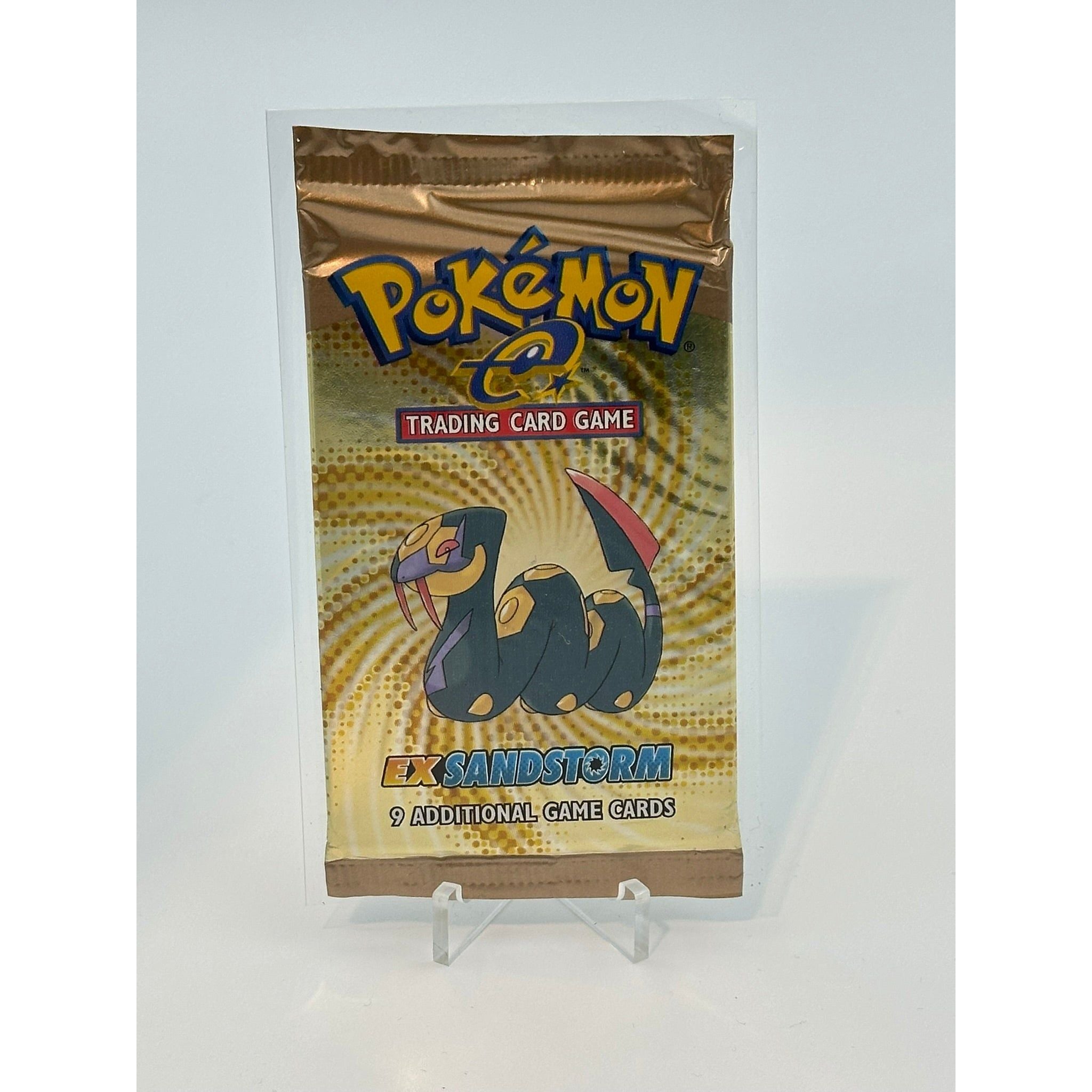 Pokemon - Ex Sandstorm (2003) - Booster Pack (Seviper art) Pokemon - Ex Sandstorm (2003) - Booster Pack (Seviper art)