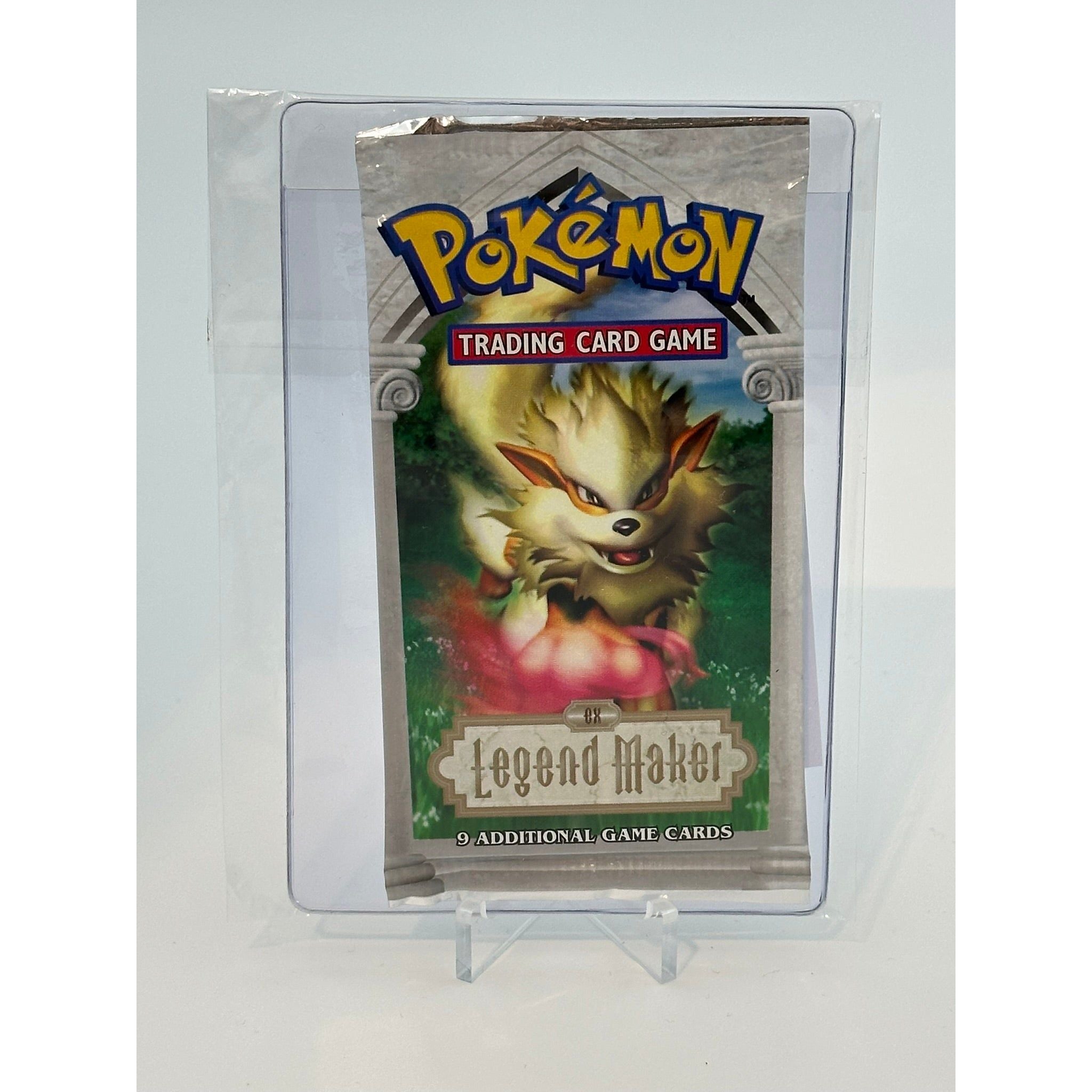 Pokemon - Ex Legend Maker (2006) - Tamper Sealed Booster Pack (Arcanine  art)