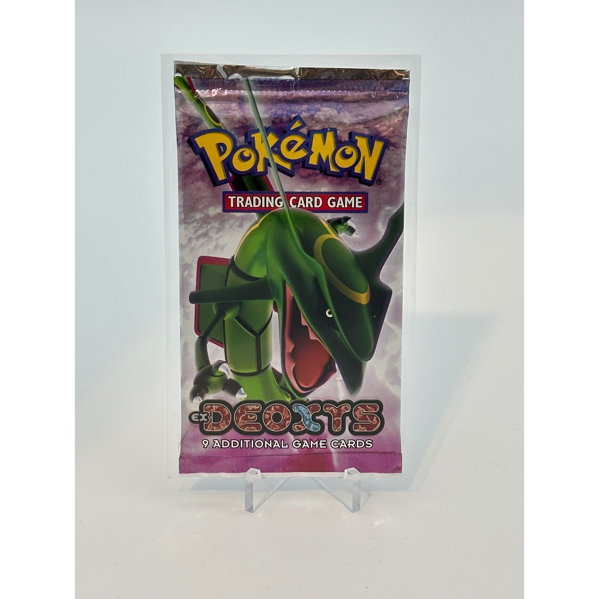 Pokemon - Ex Deoxys (2005) - Booster Pack (Rayquaza art) Pokemon - Ex Deoxys (2005) - Booster Pack (Rayquaza art)