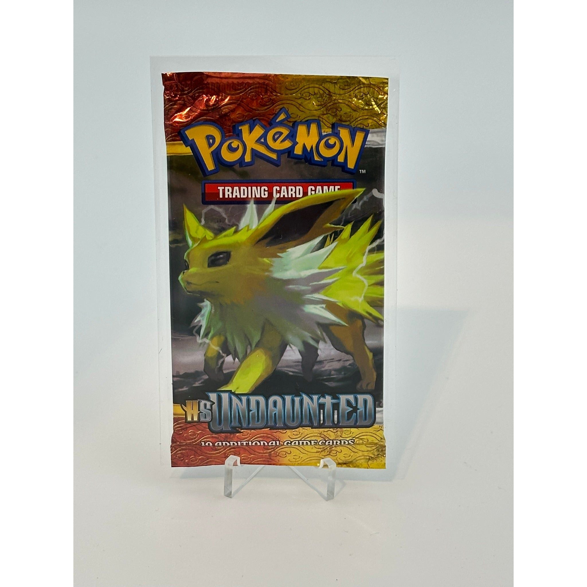 Pokemon - HGSS Undaunted (2010) - Booster Pack (Jolteon art)
