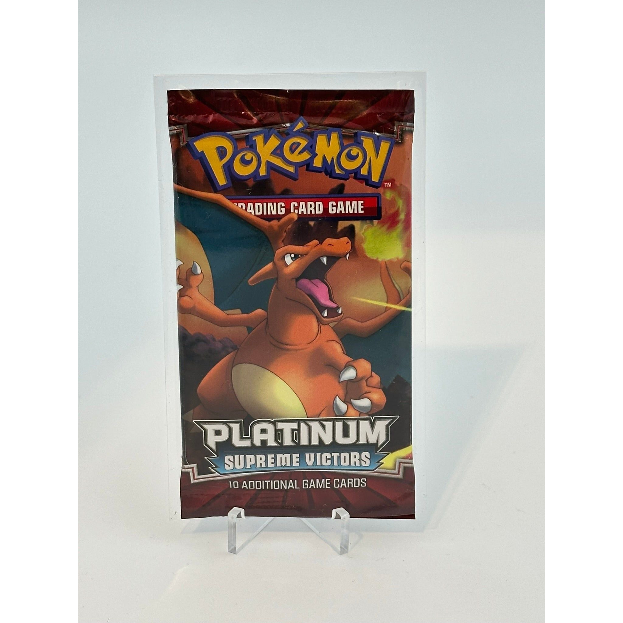 Pokemon - Platinum Supreme Victors (2009) - Booster Pack (Charizard art)