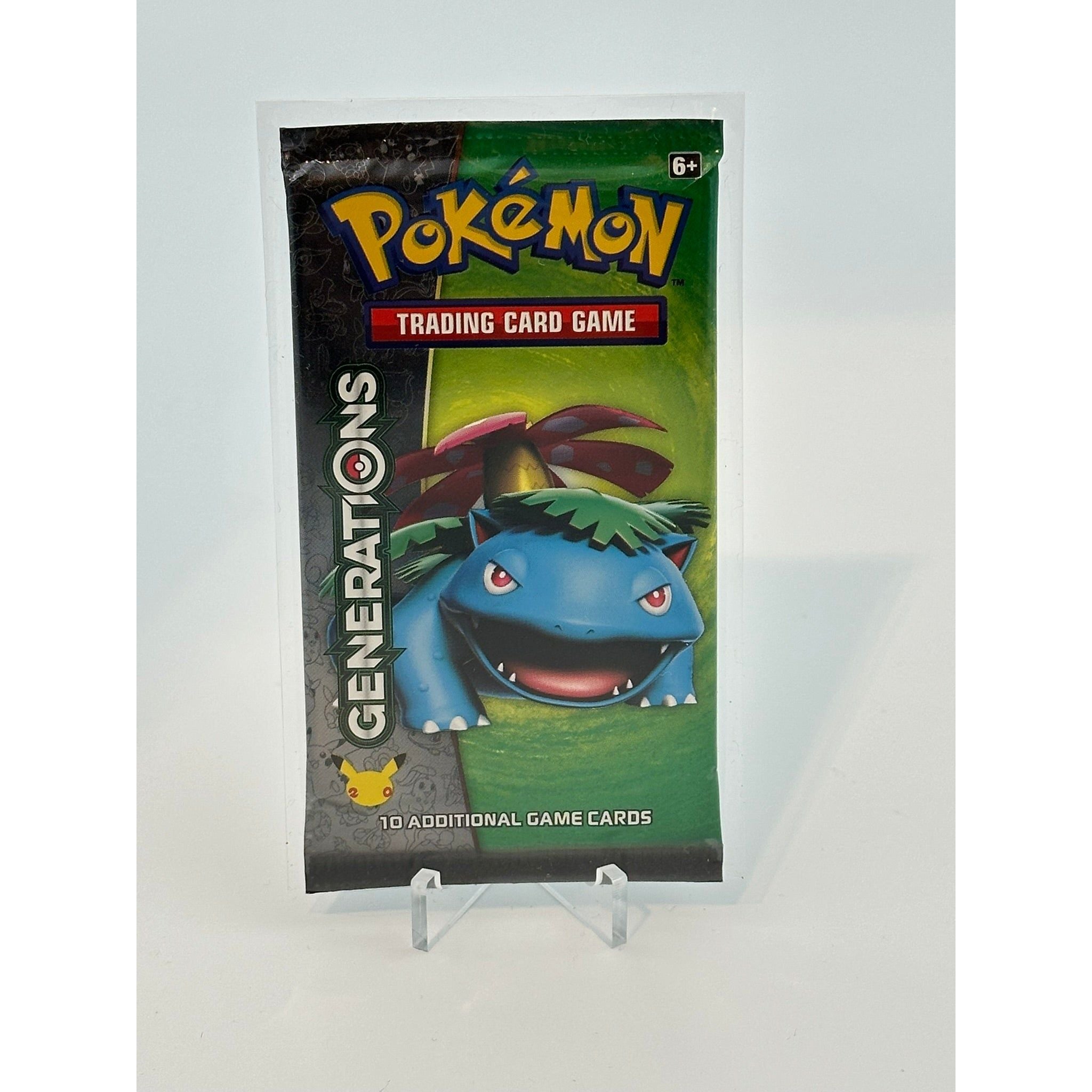 Pokemon - XY Generations (2016) - Booster Pack (Venusaur art)