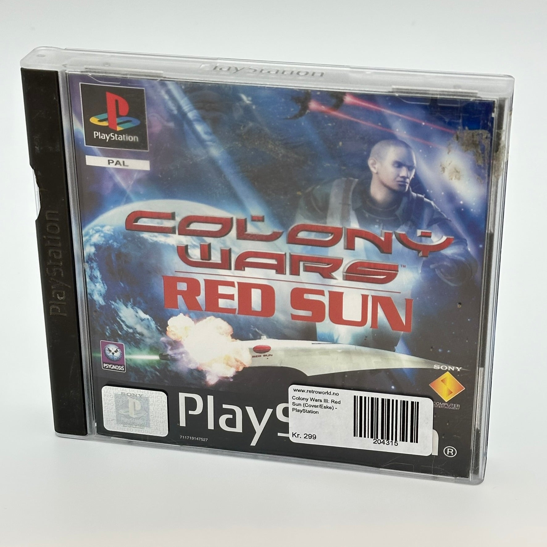 Colony Wars III: Red Sun (Med manual) - PlayStation 1 (PS1)